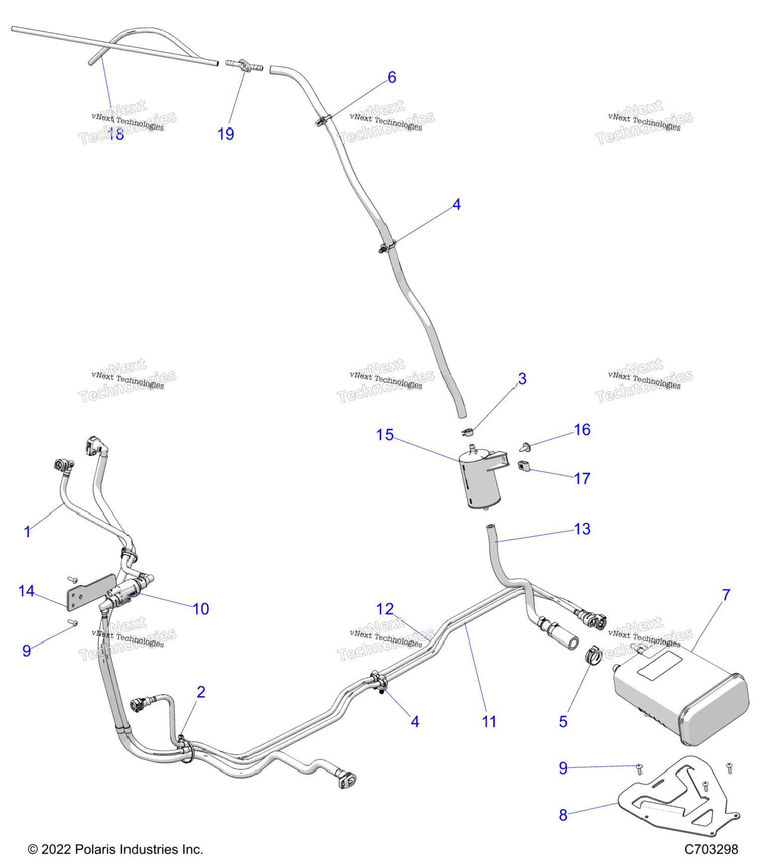 Fuel System, Fuel Lines, Evap Z24rgc2kbh