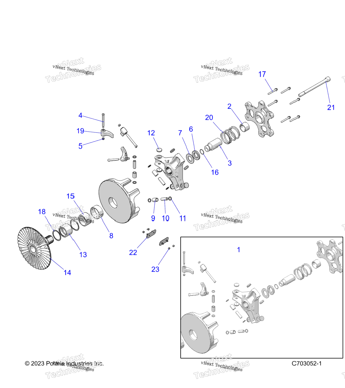 Drive Train, Primary Clutch