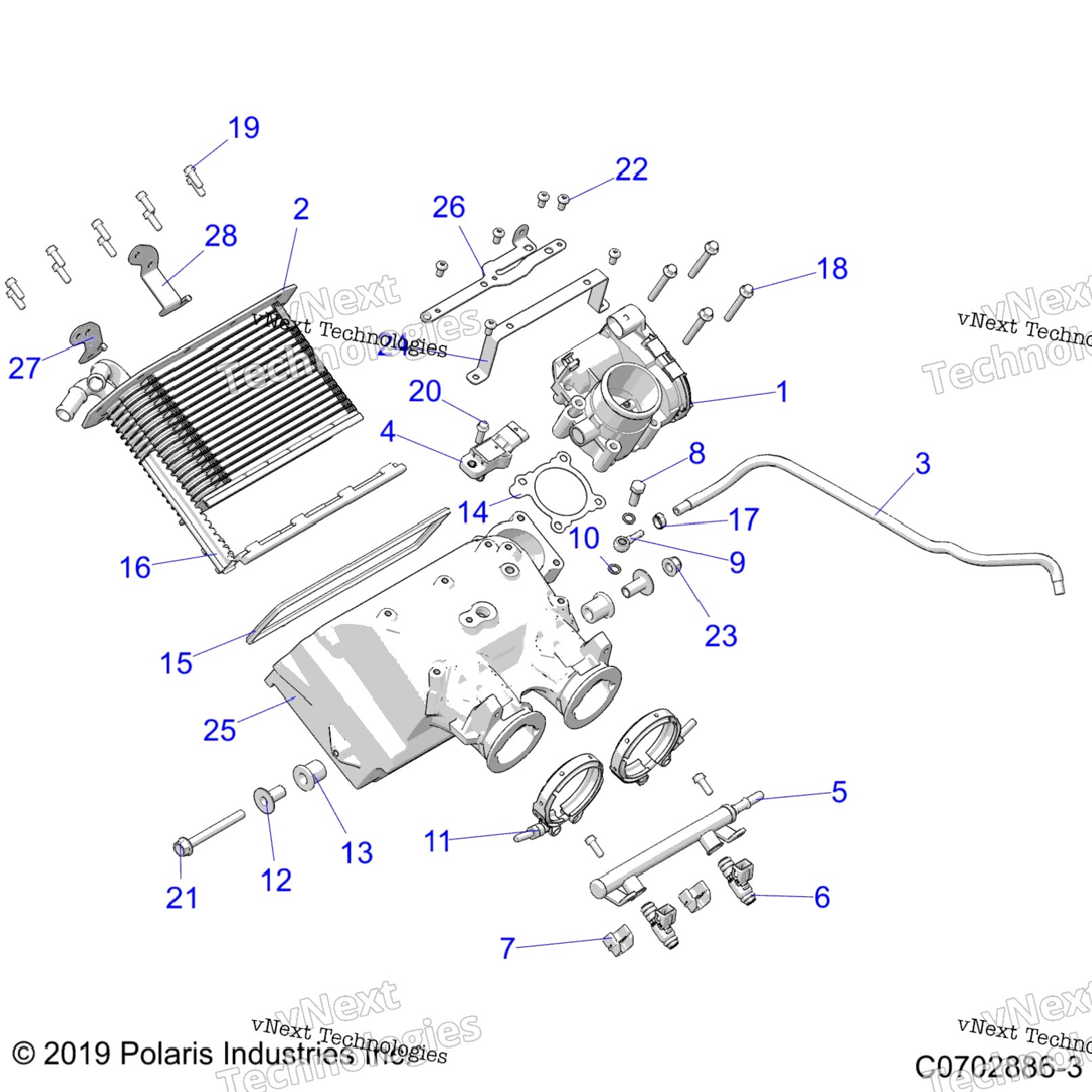 Engine, Air Intake Manifold