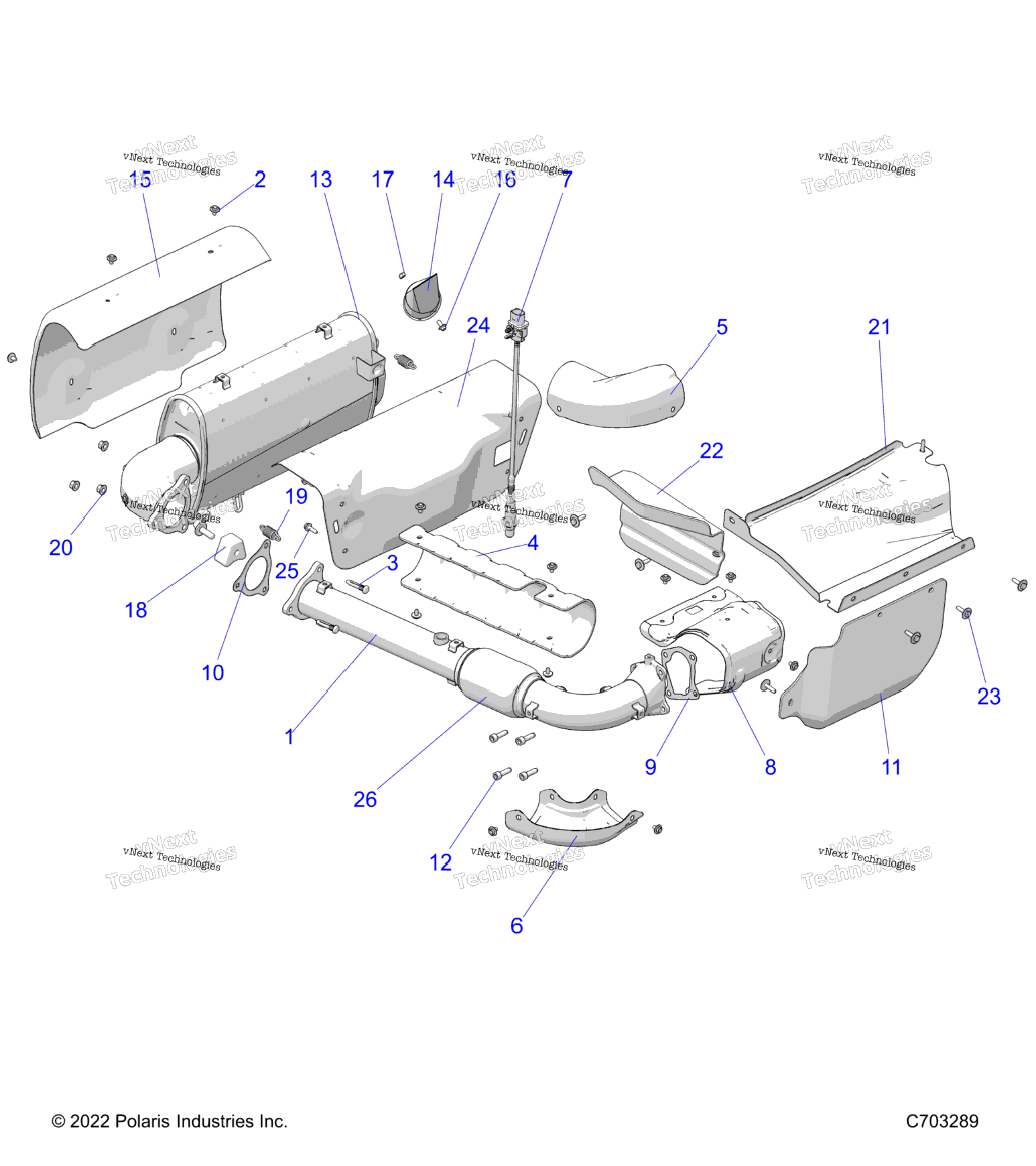 Engine, Exhaust System