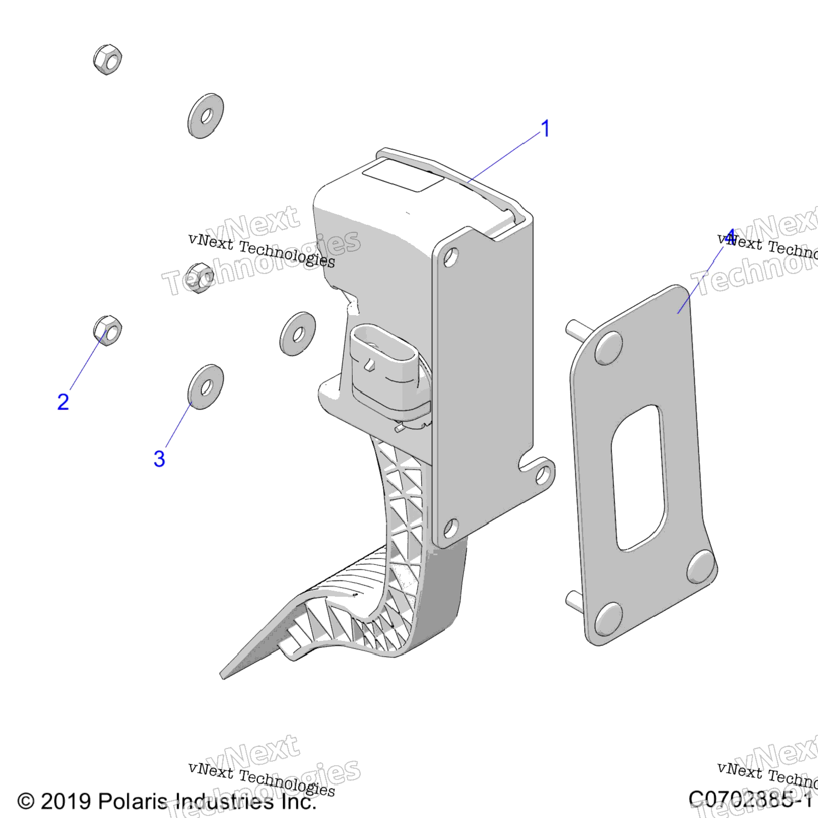 Engine, Throttle Pedal