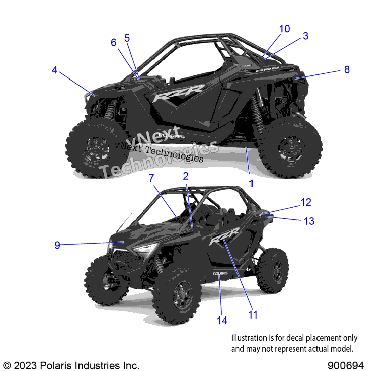 Body, Decals Body, Dash, Upper