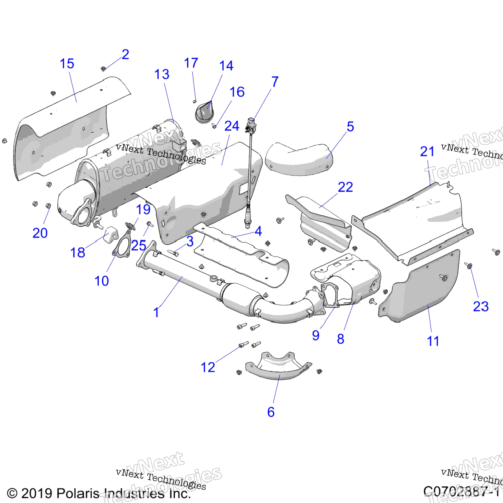 Engine, Exhaust System