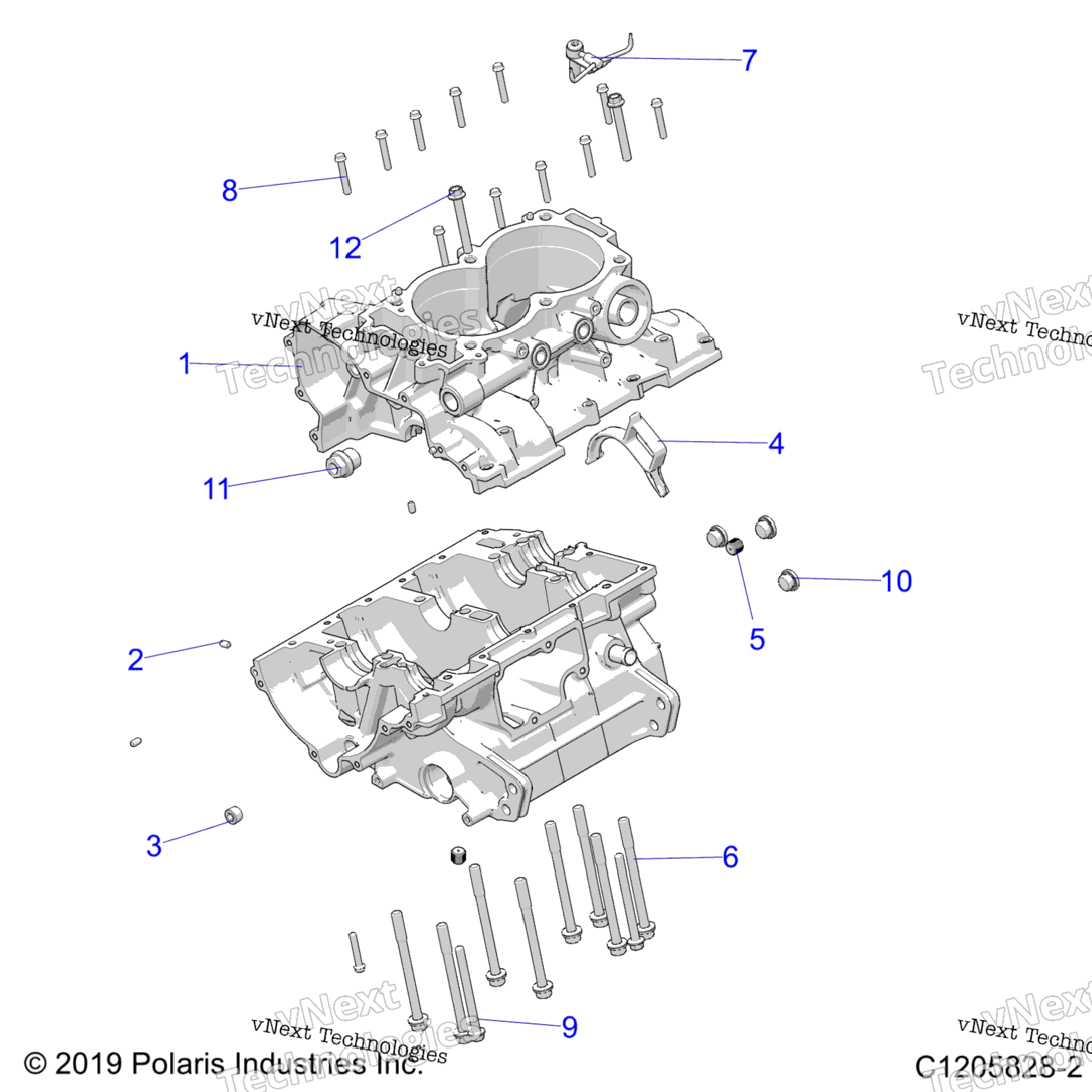 Engine, Crankcase