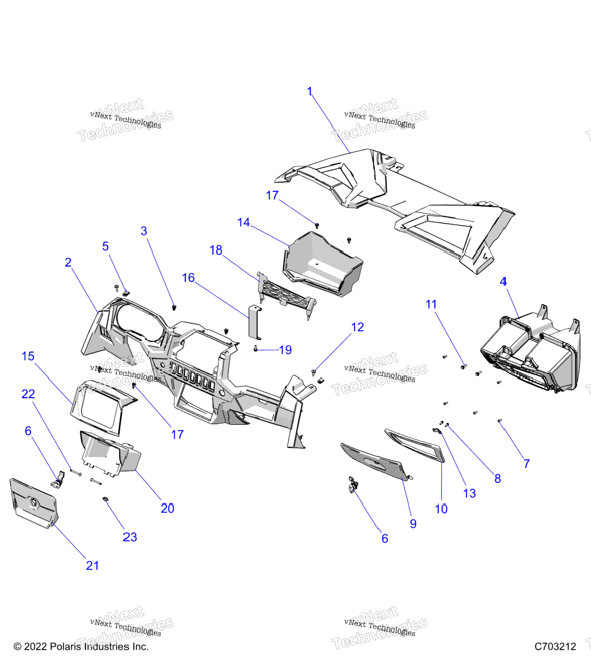 Body, Dash And Glovebox Rc Z24ask99a5