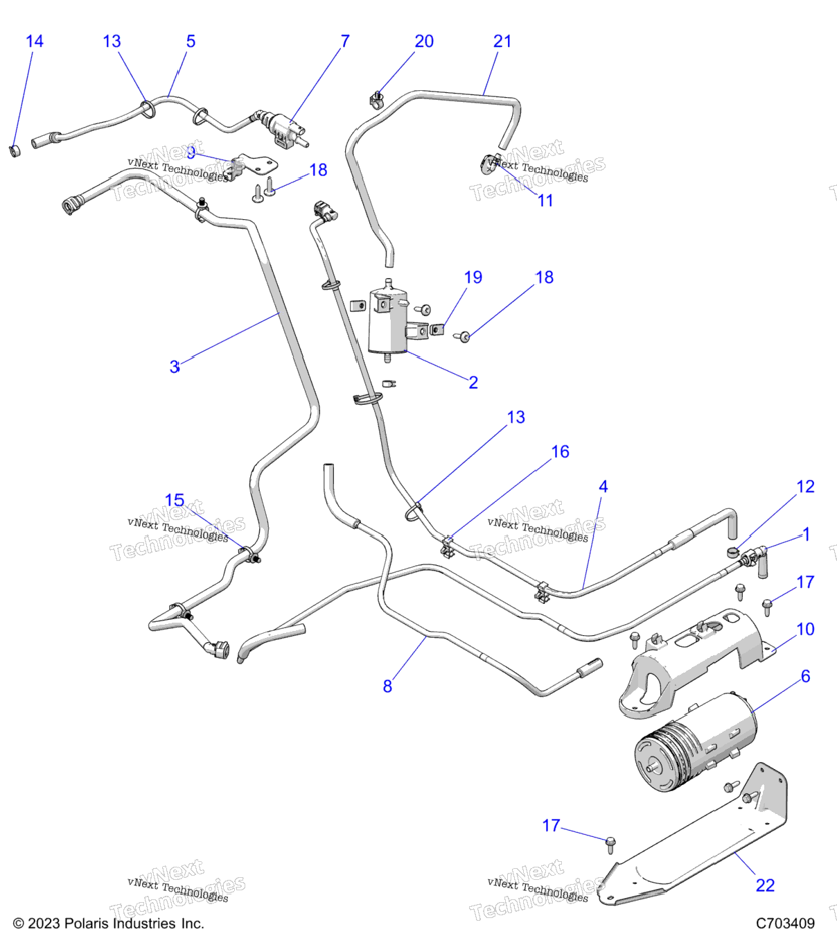 Fuel System, Lines, Evap Z24ask99a5