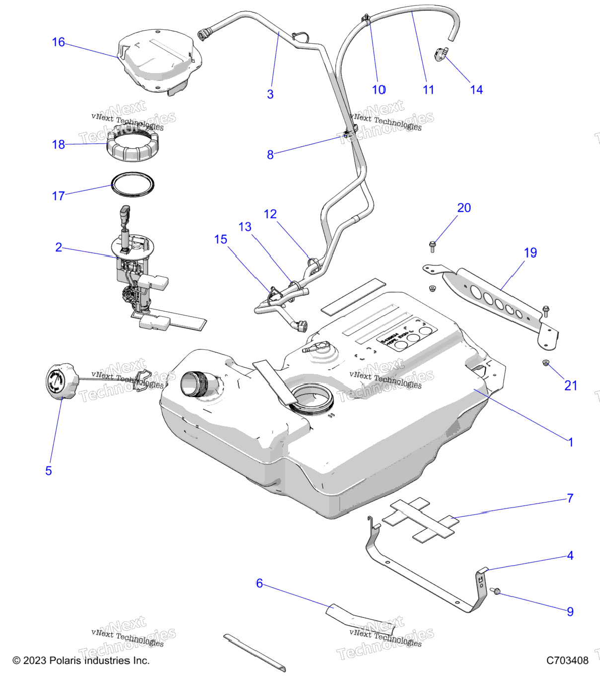 Fuel System, Tank, Evap