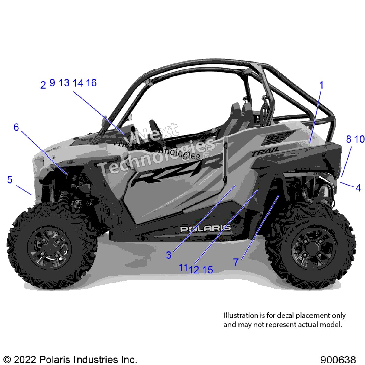 Body, Decals, And Components 3Pc