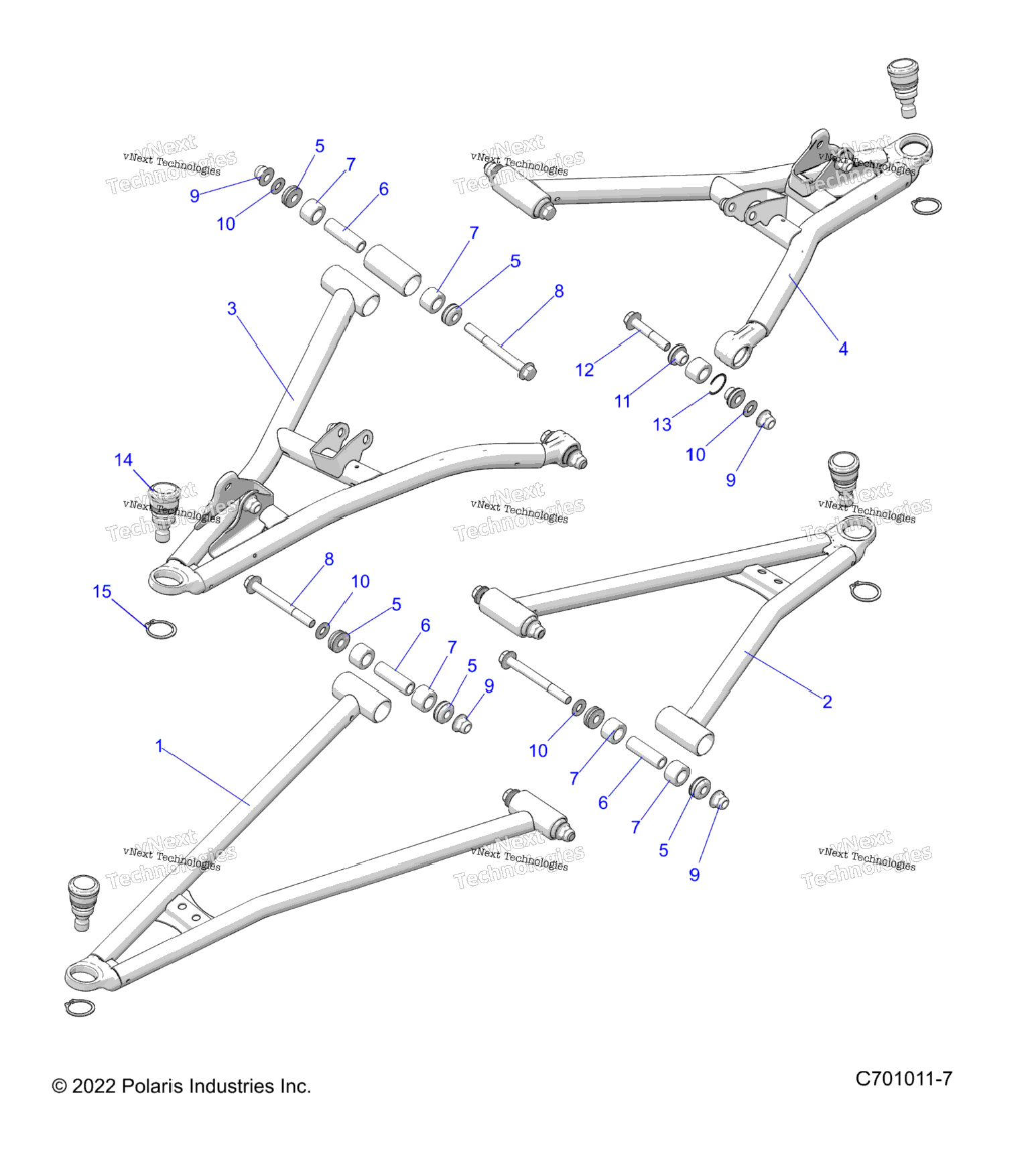 Suspension, Front Control Arms