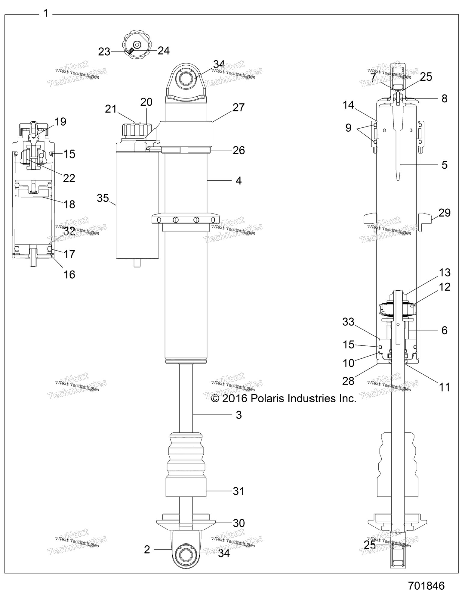 Suspension, Rear Shock Internals