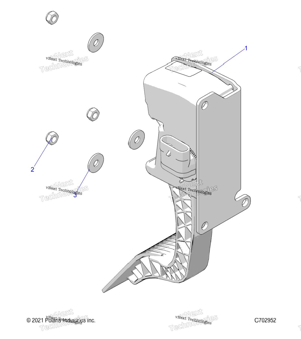 Engine, Throttle Pedal