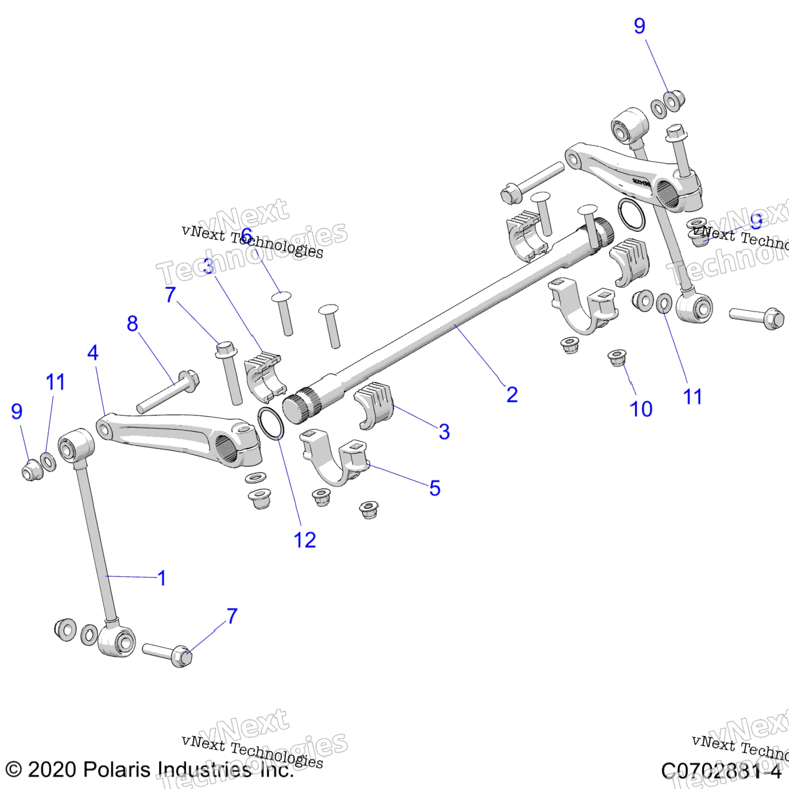 Suspension, Front Stabilizer Bar