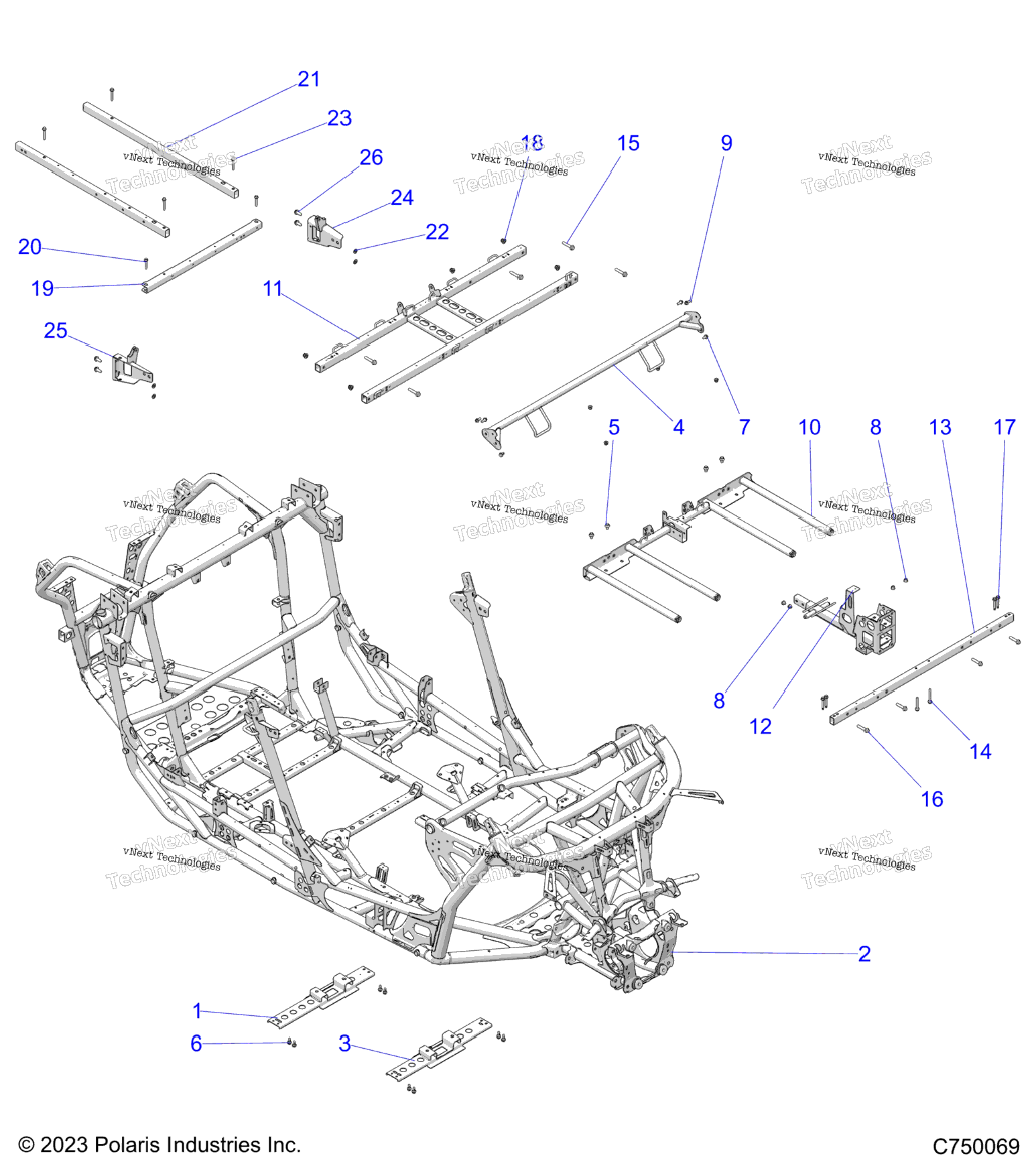 Chassis, Main Frame