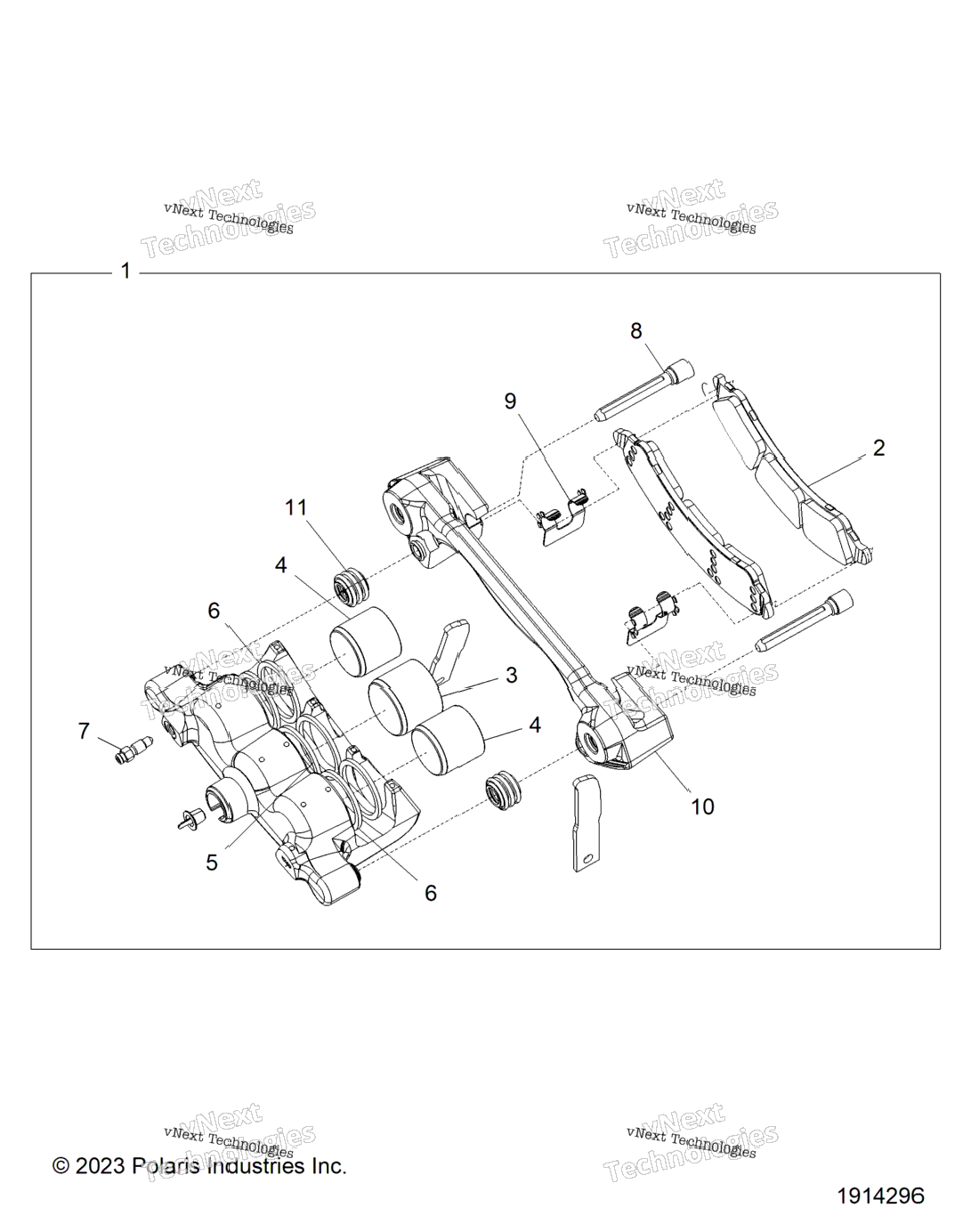 Brakes, Caliper, Front