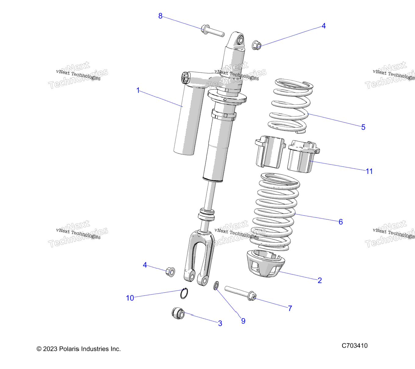 Suspension, Front Shock Mounting