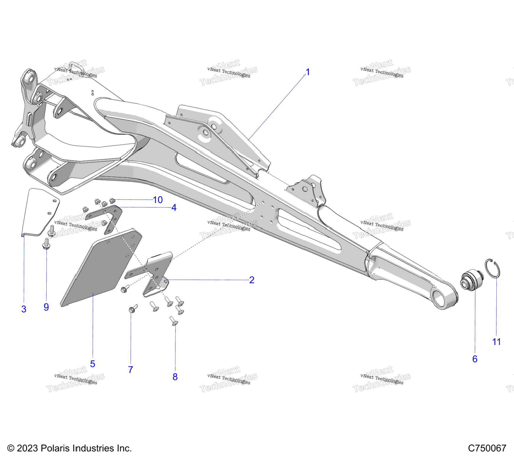 Suspension, Trailing Arms