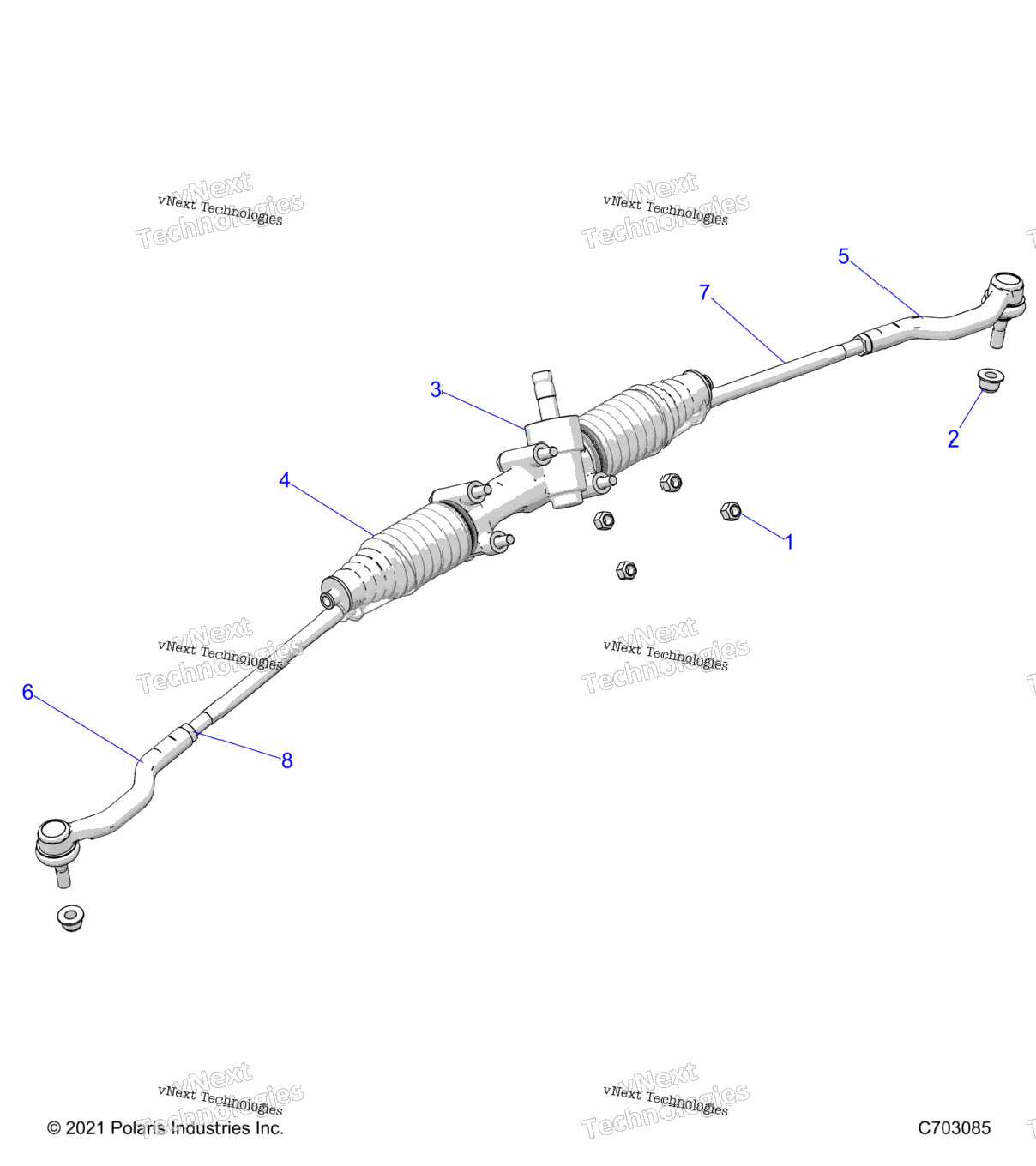 Steering, Rack And Pinion