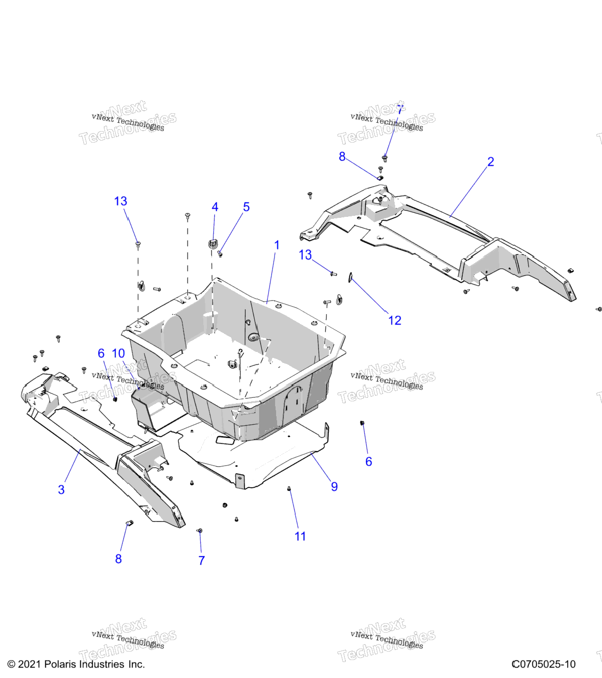 Body, Rear Rack Z24nee99fm\Z24nes99fmCm