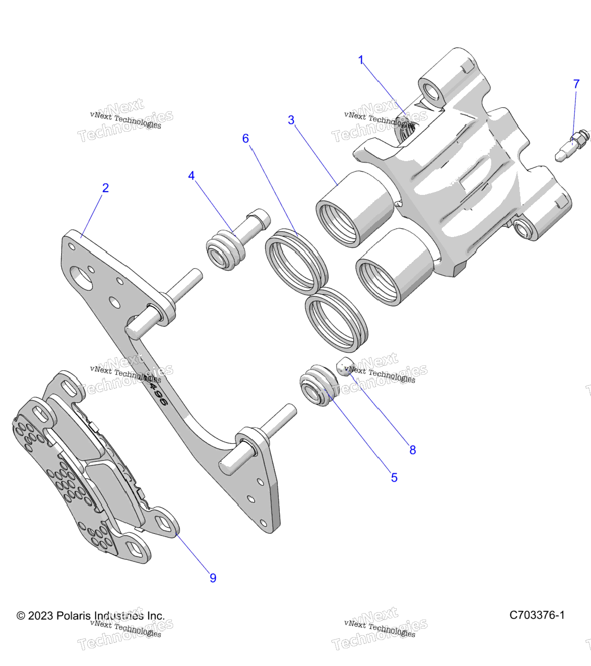 Brakes, Front Caliper Z24nee99fm\Z24nes99fmCm