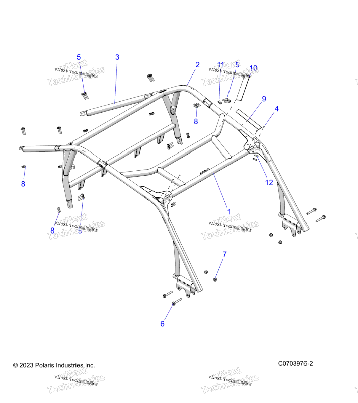 Chassis, Cab Frame Z24nee99fm\Z24nes99fmCm