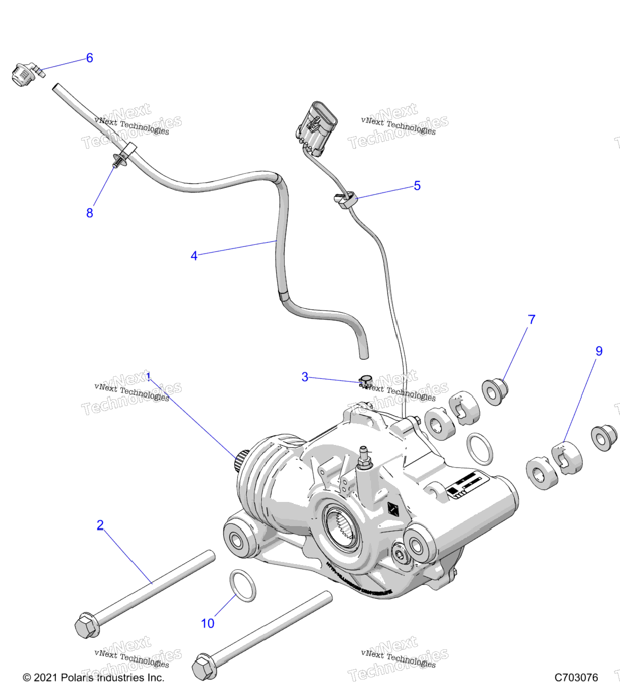 Drive Train, Front Gearcase Mounting Z24nee99fm\Z24nes99fmCm