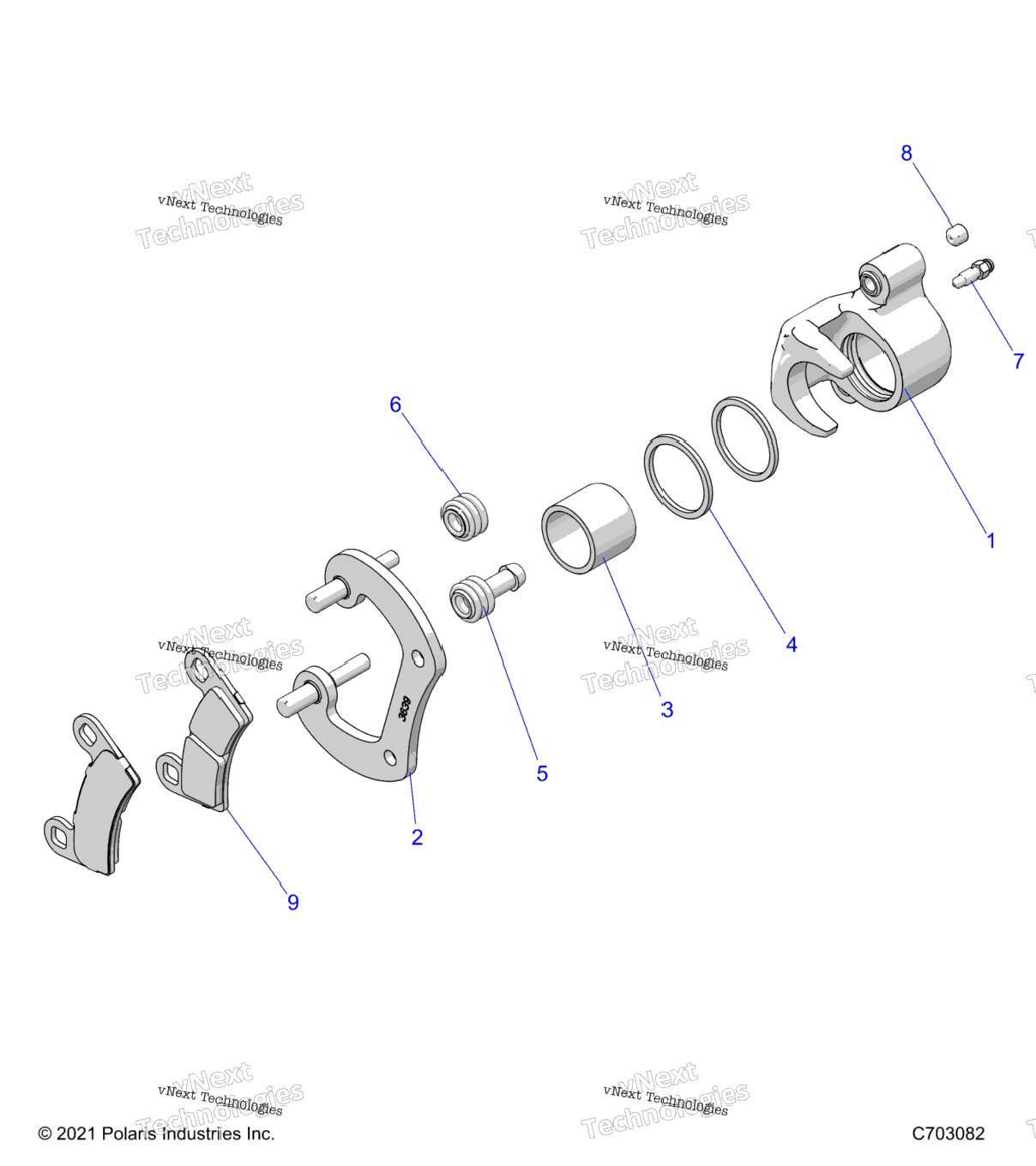 Brakes, Rear Caliper