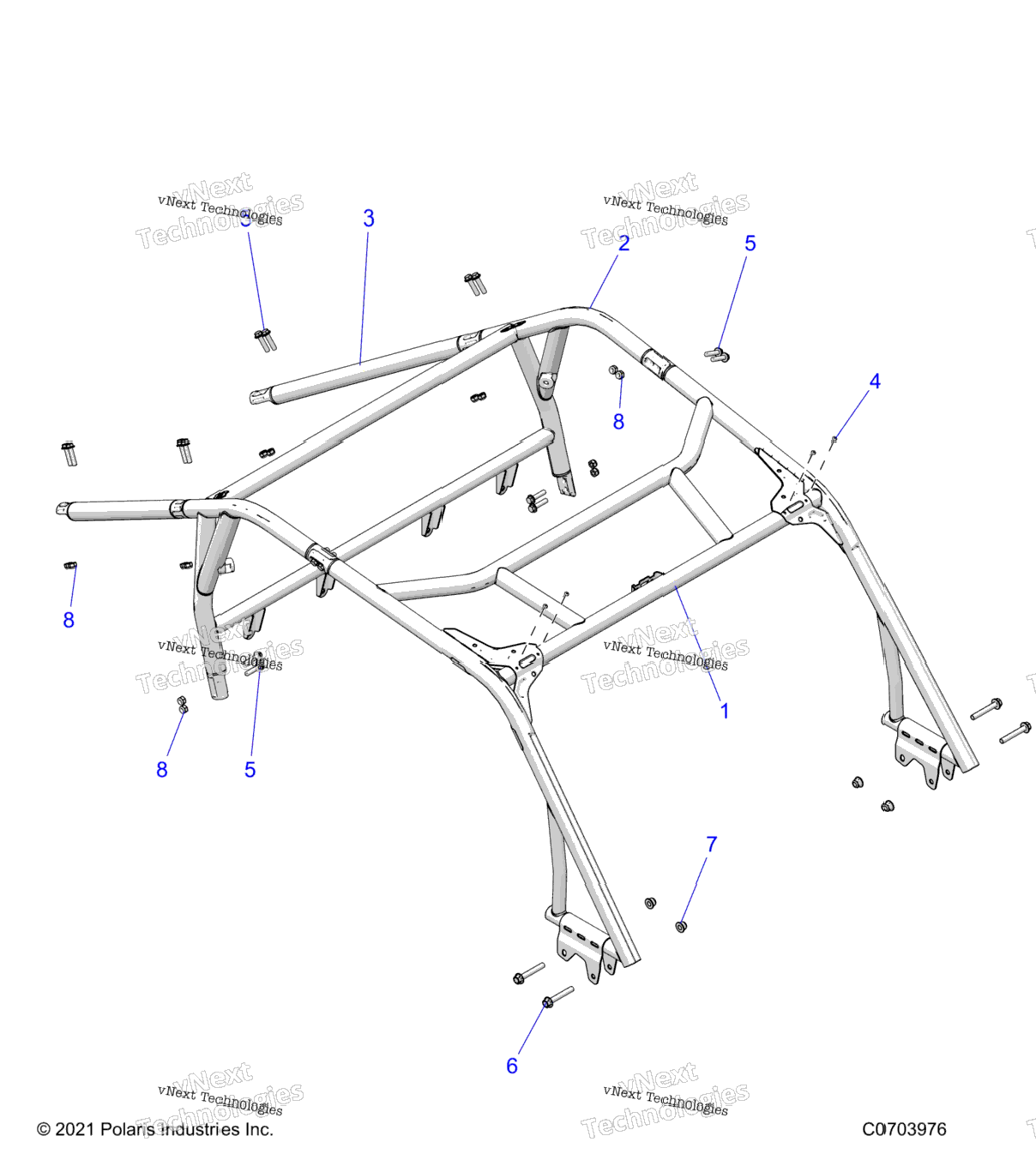 Chassis, Cab Frame