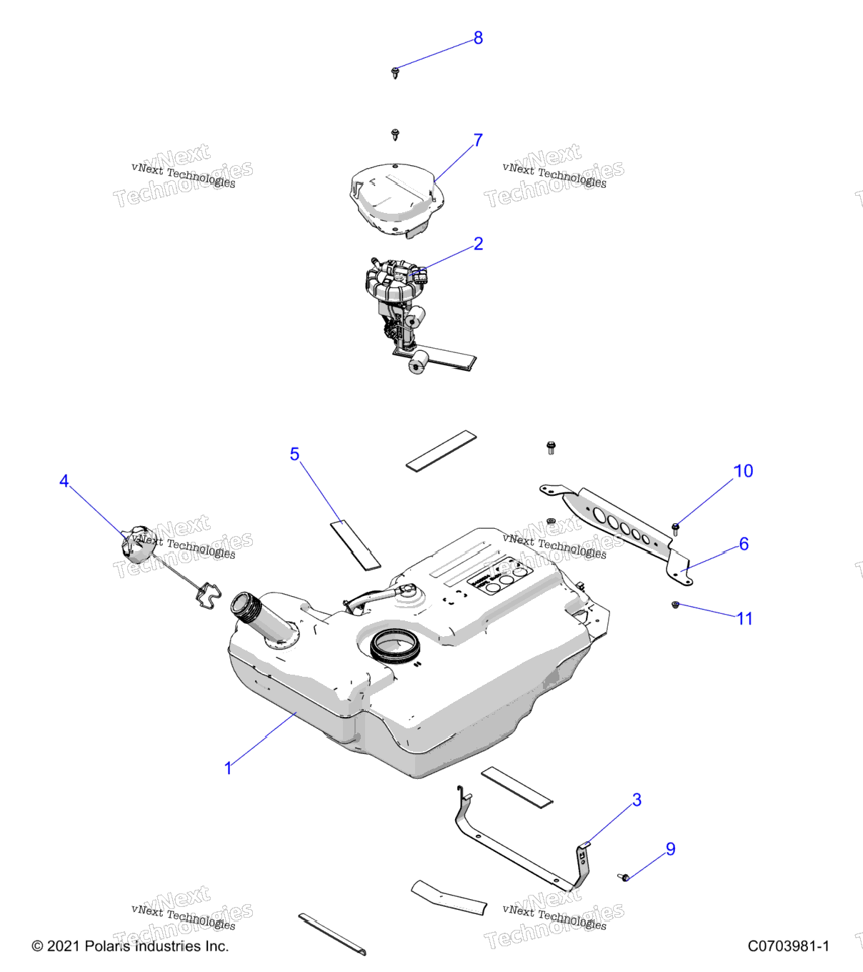 Fuel System, Tank