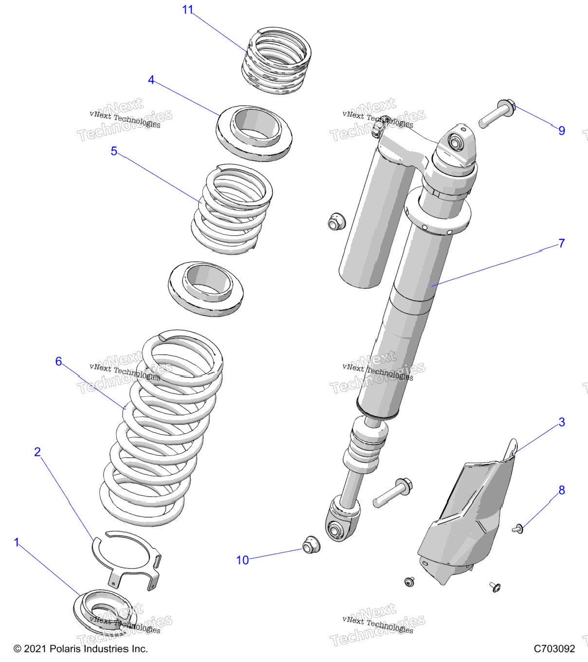 Suspension, Rear Shock Mounting