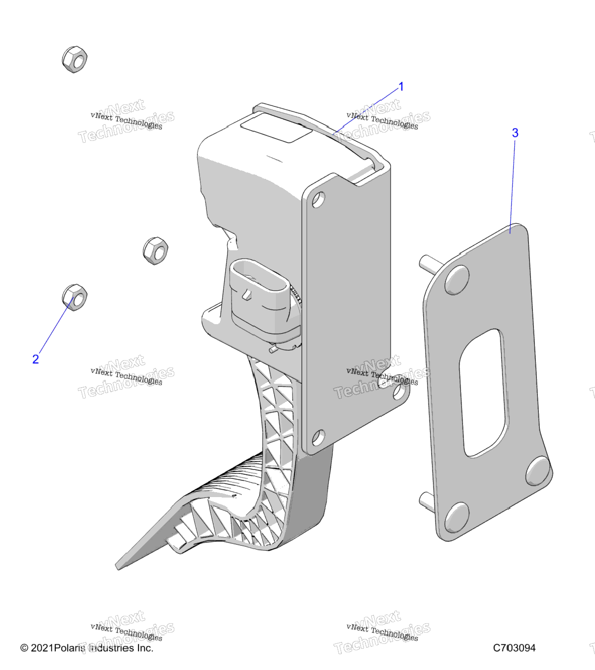 Engine, Throttle Pedal