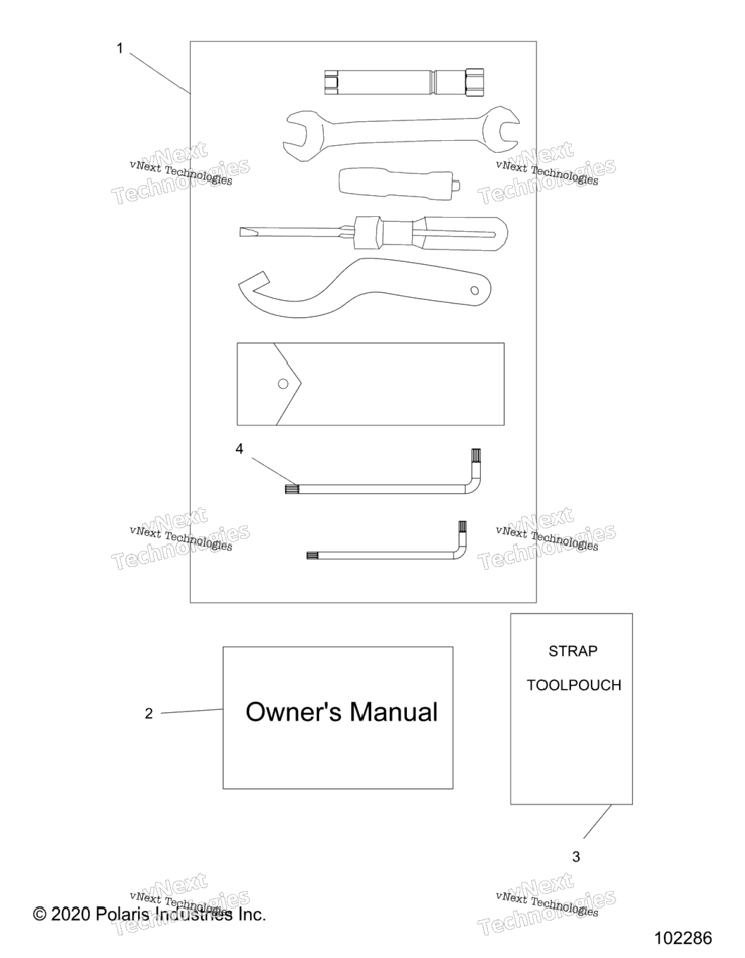 References, Tool Kit & Owners Manual