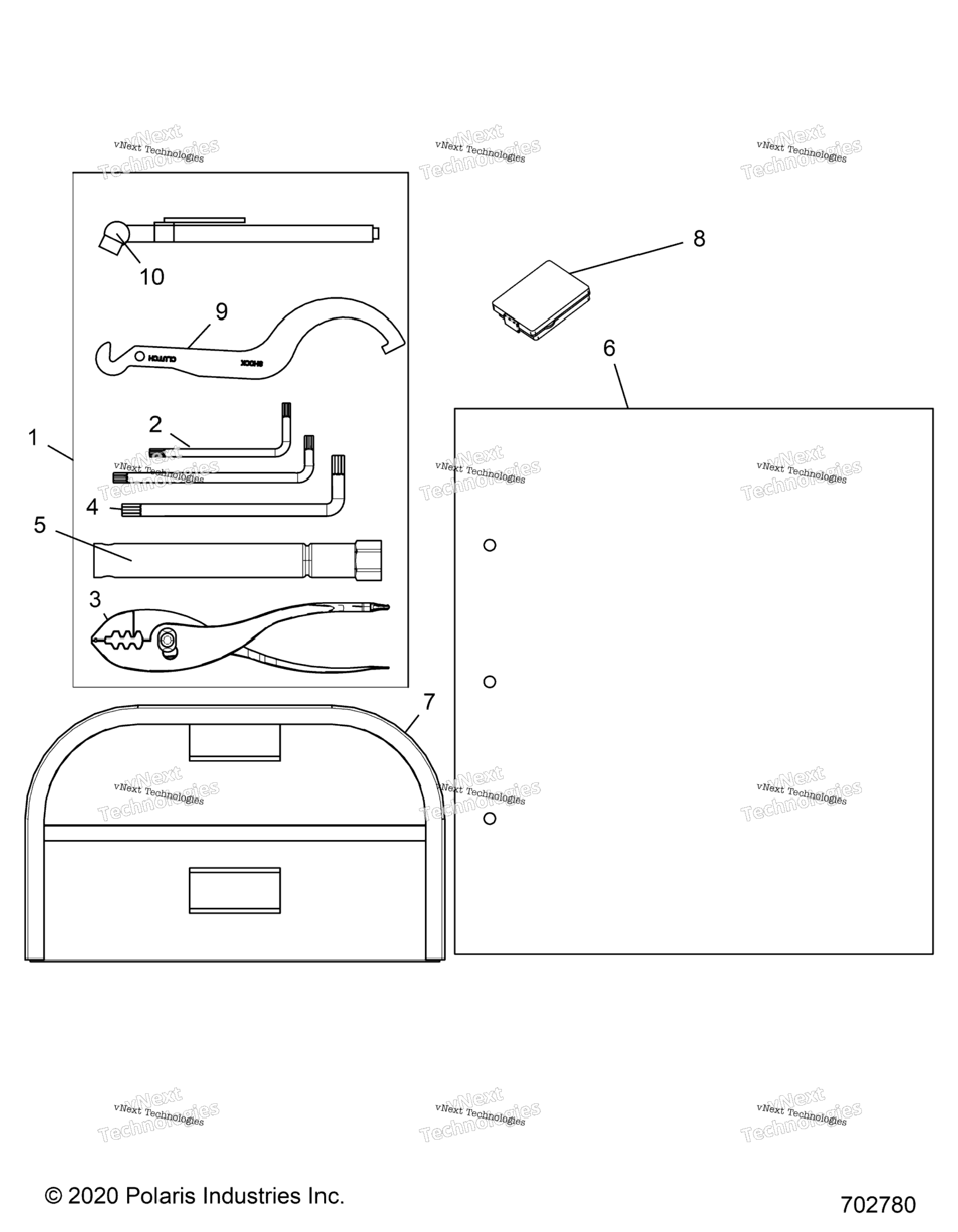 References, Tool Kit & Owners Manuals