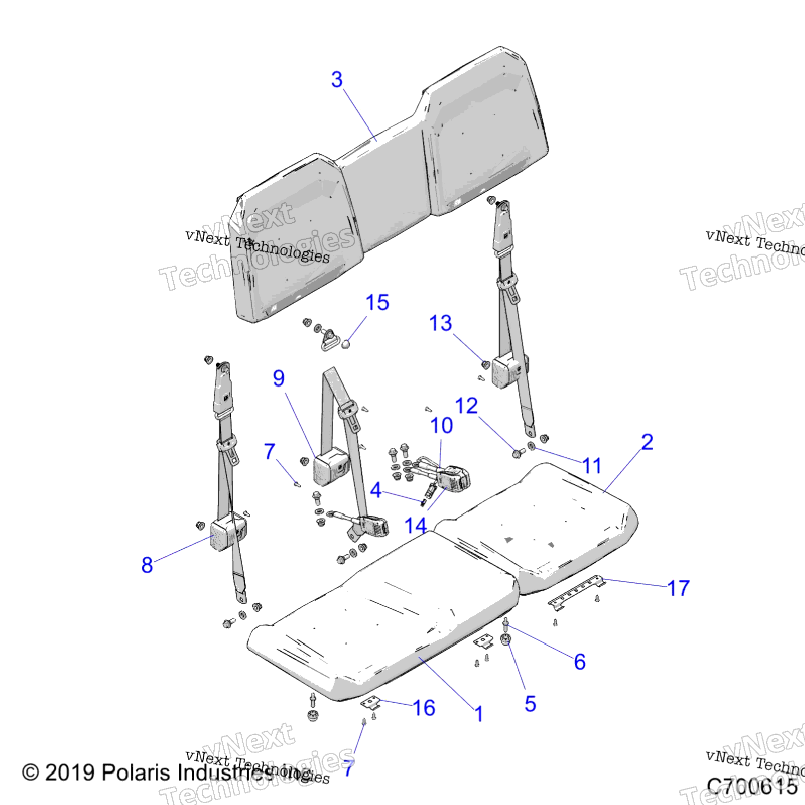 Body, Seat R23taa99a1B1Tae99a1B1