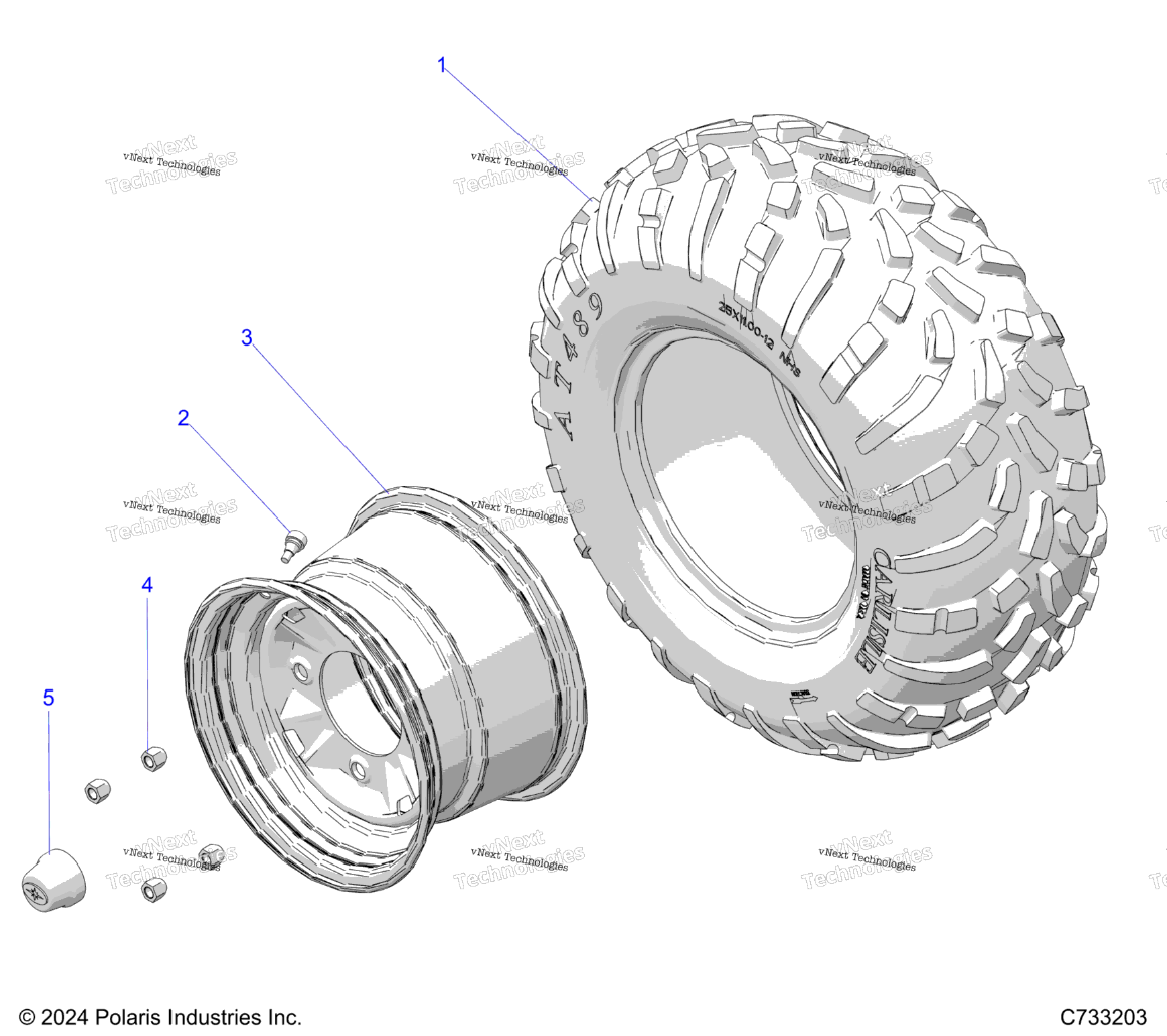 Wheels, Rear