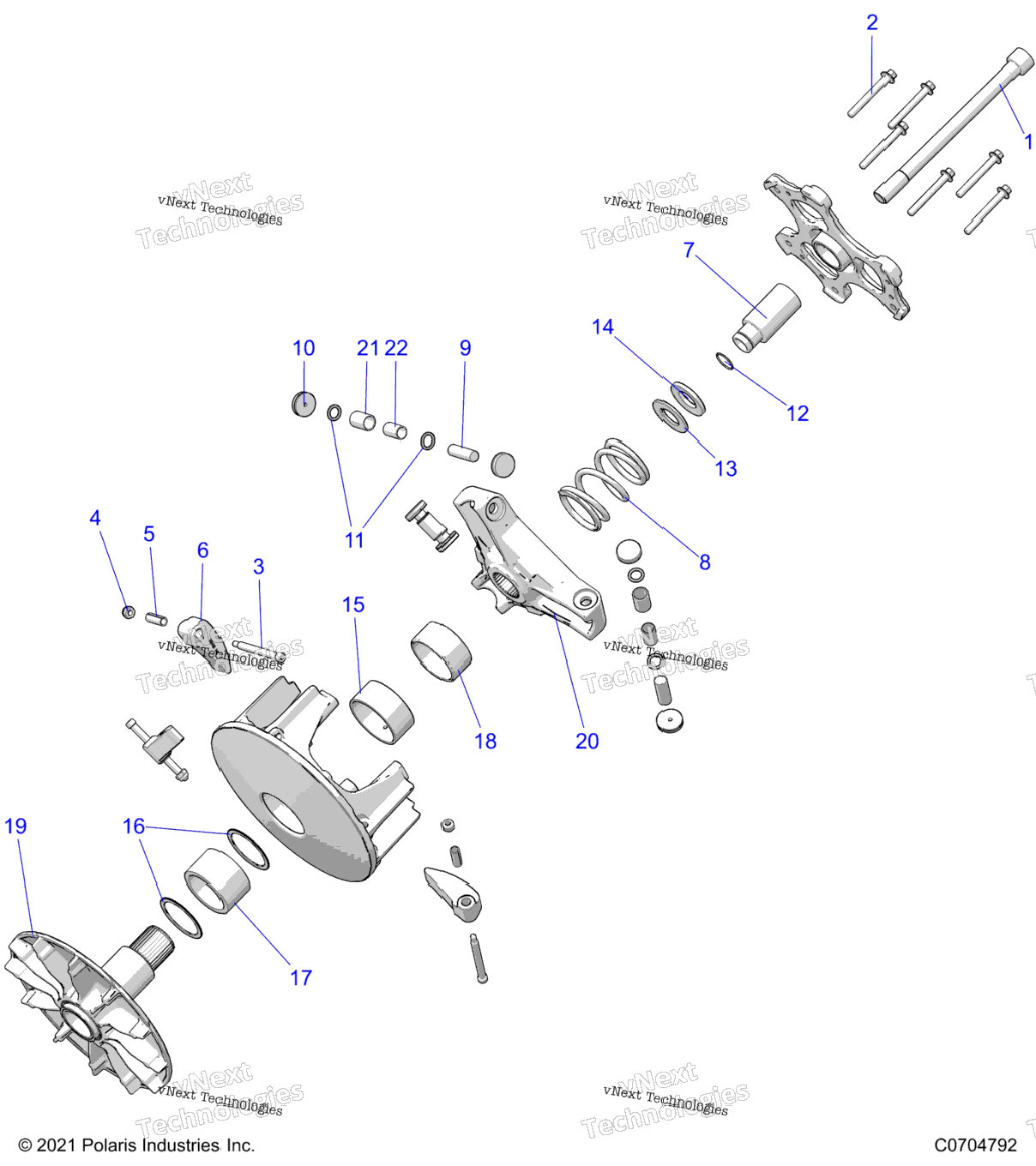 Drive Train, Clutch, Primary