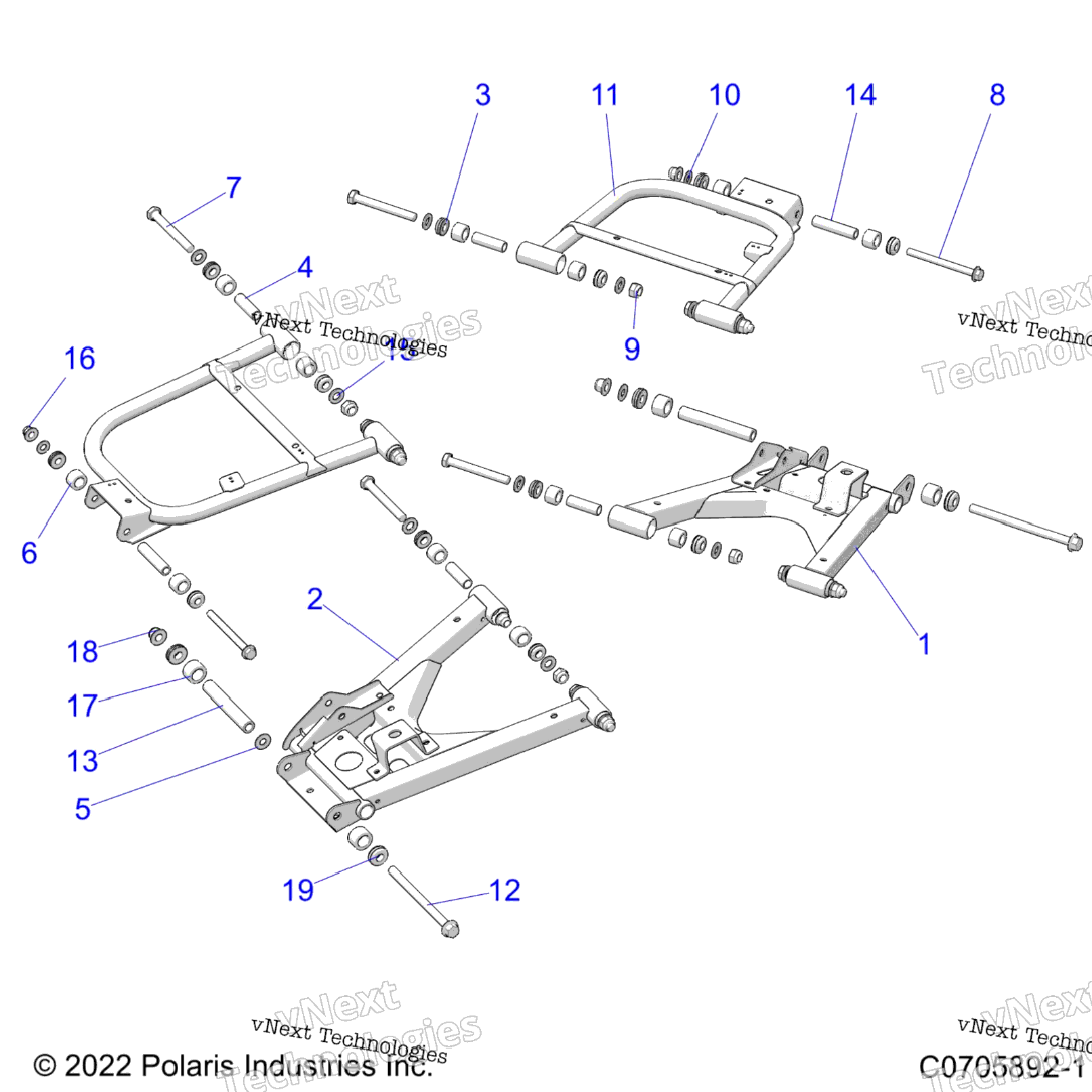 Suspension, Rear Control Arms