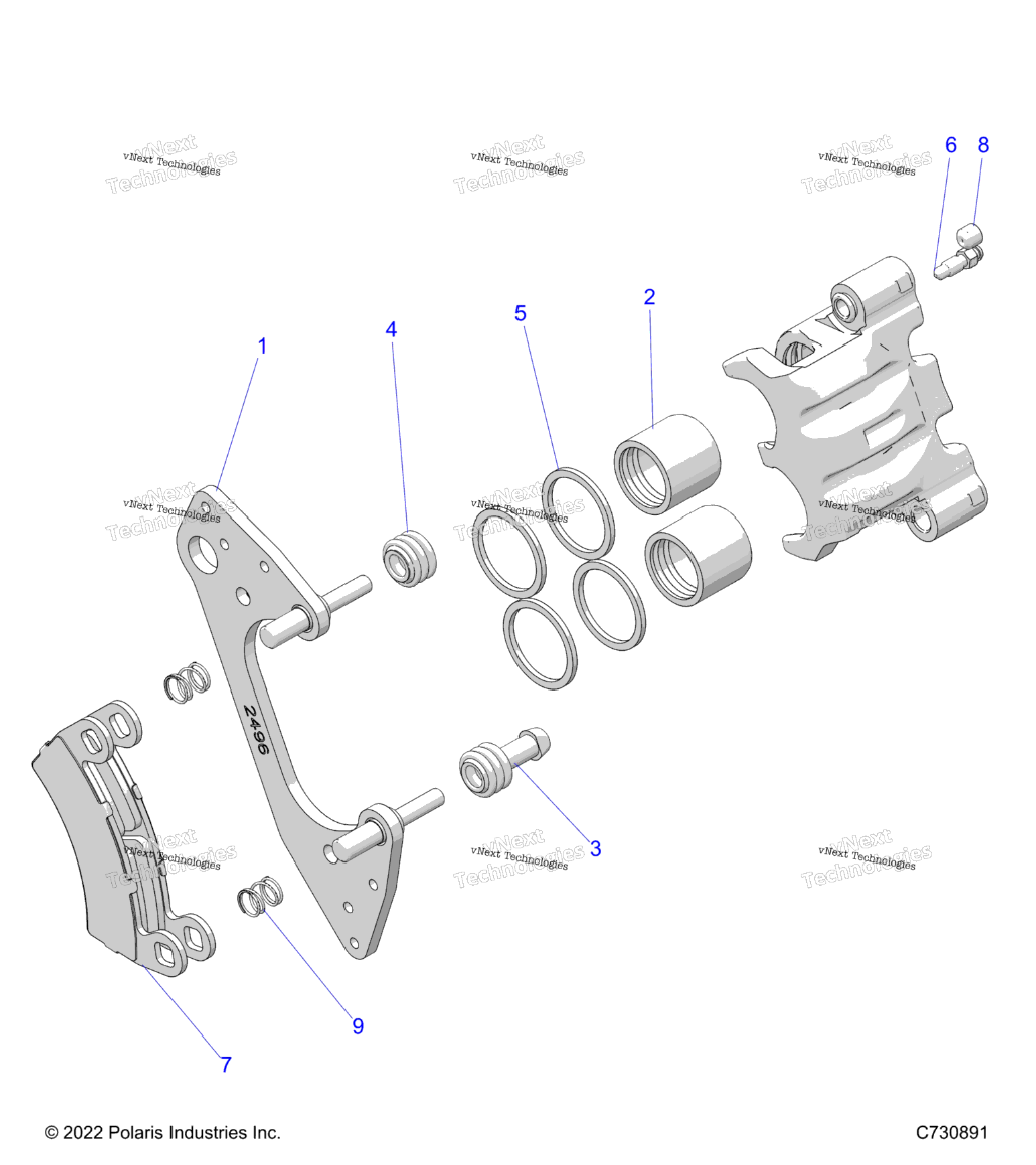 Brakes, Front Caliper R23tae99adApBdBp