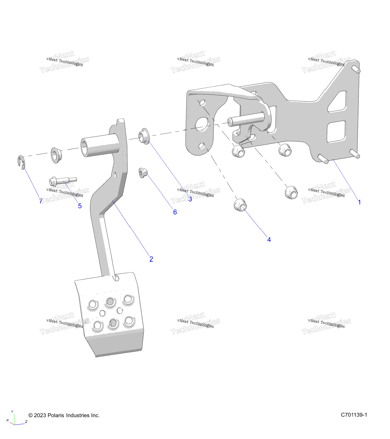 Brakes, Pedal R23tae99adApBdBp