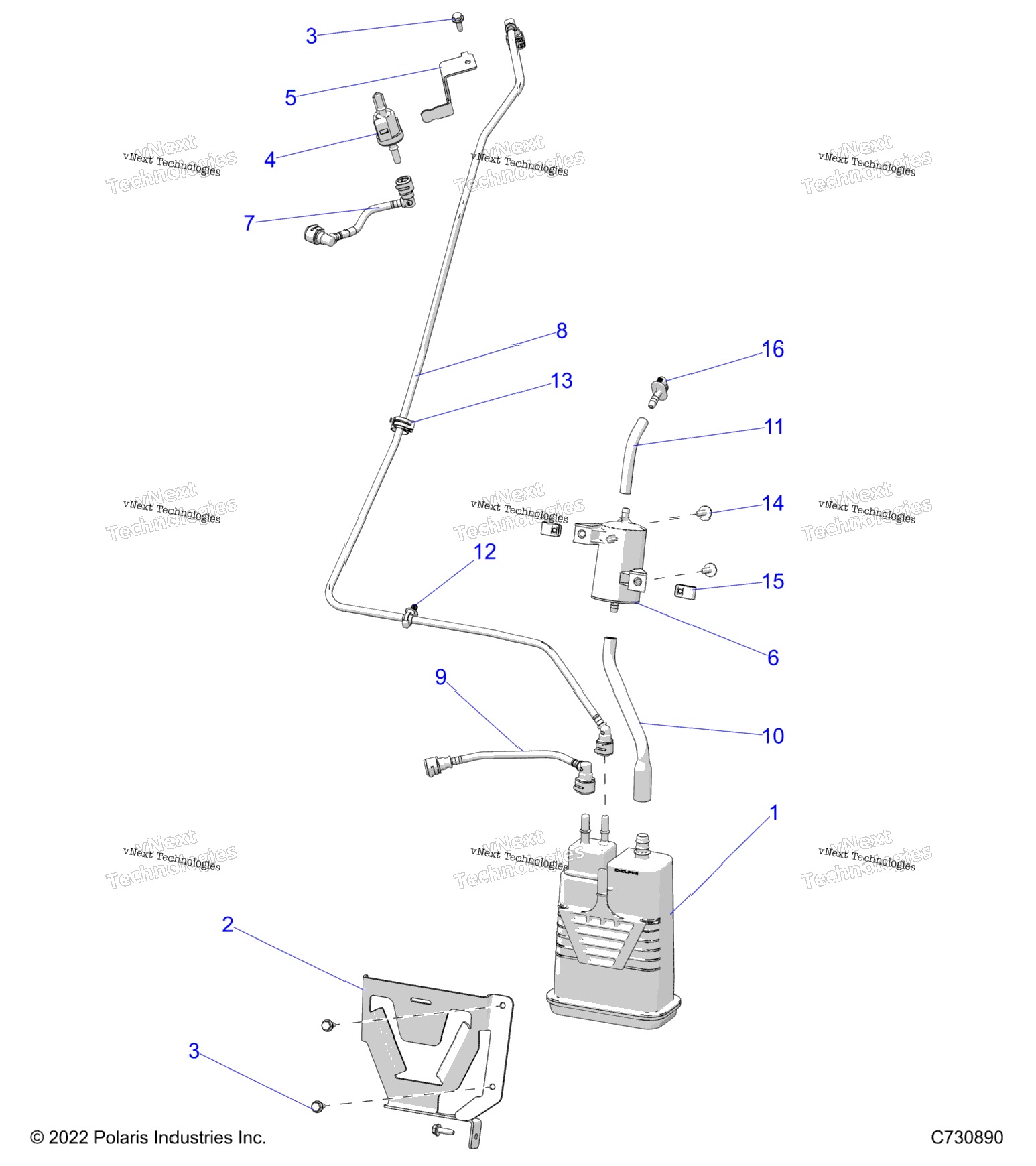 Fuel System, Tank, Evap R23tae99bdBp