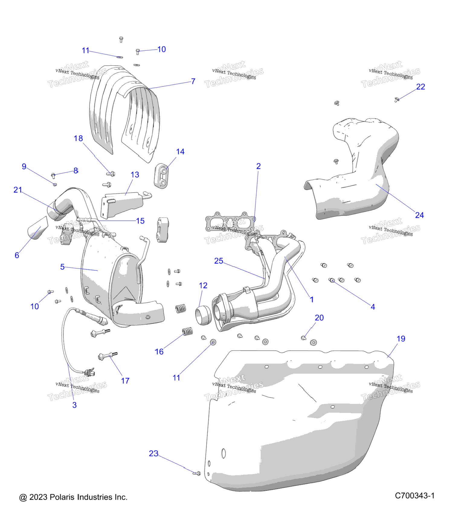 Engine, Exhaust System