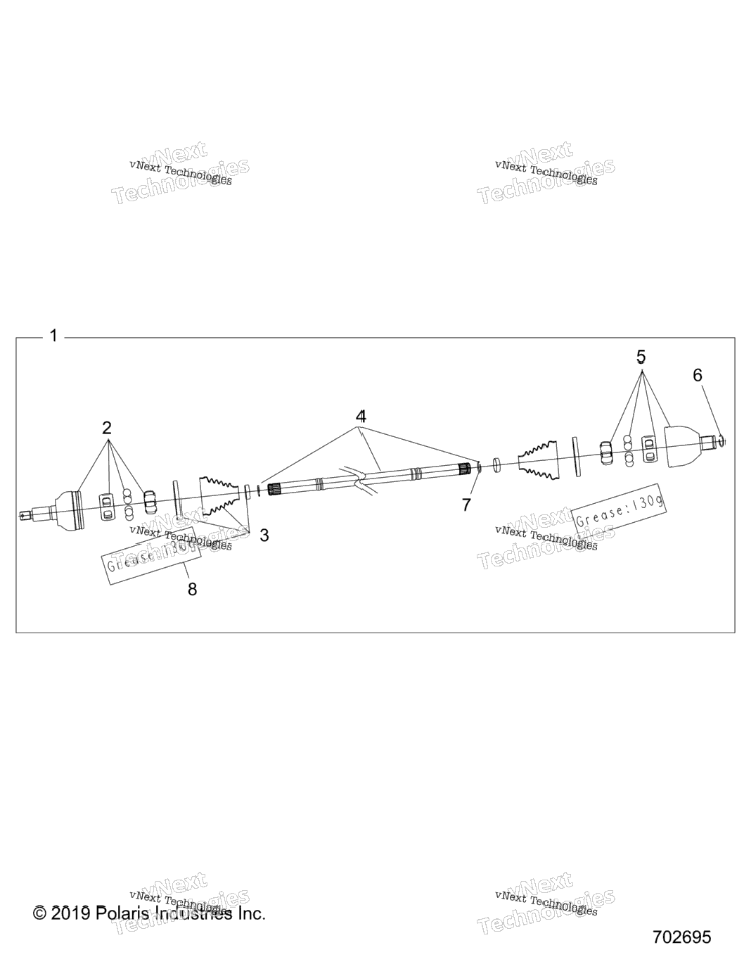 Drive Train, Half Shaft, Rear