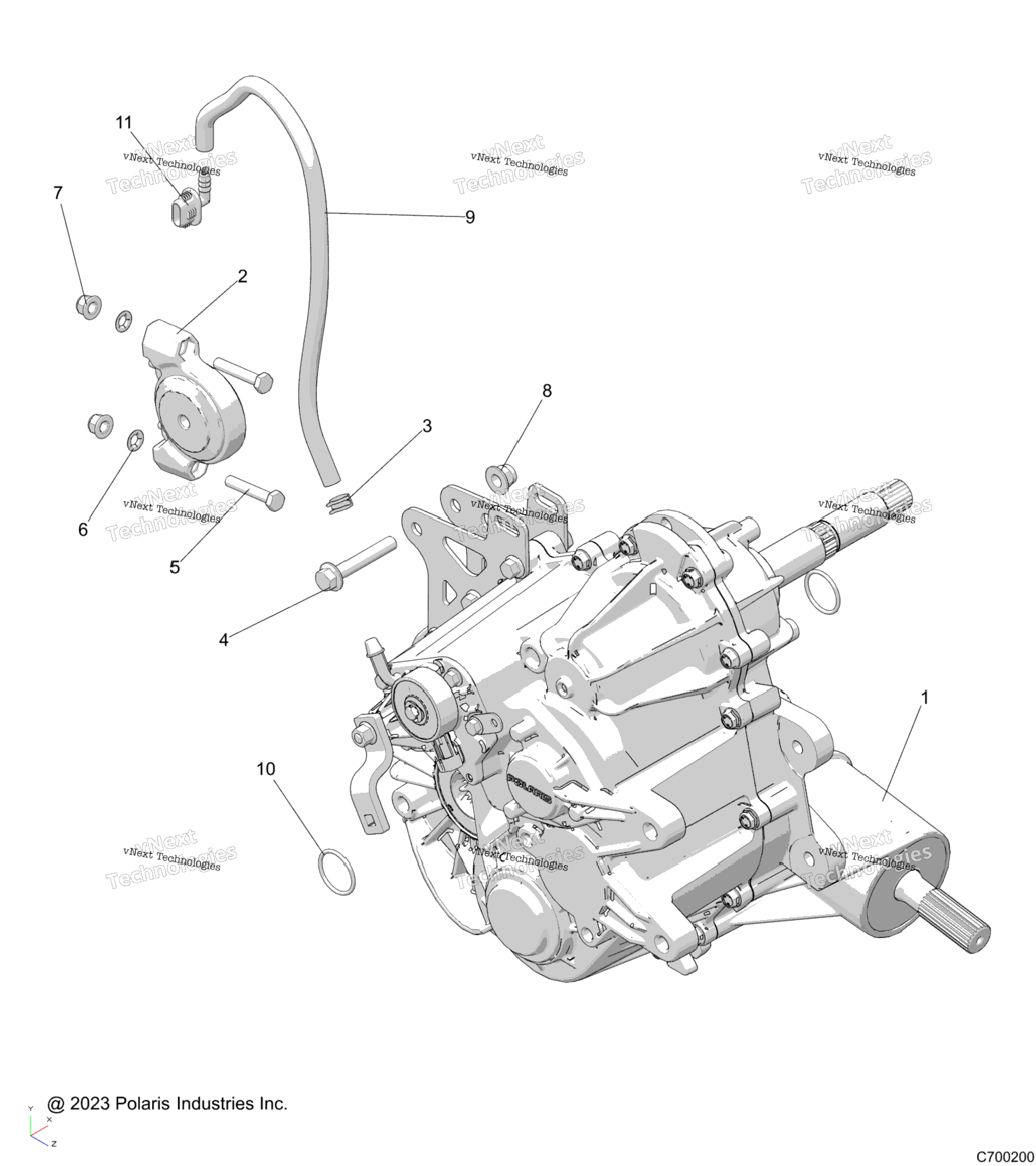 Drive Train, Main Gearcase Mounting