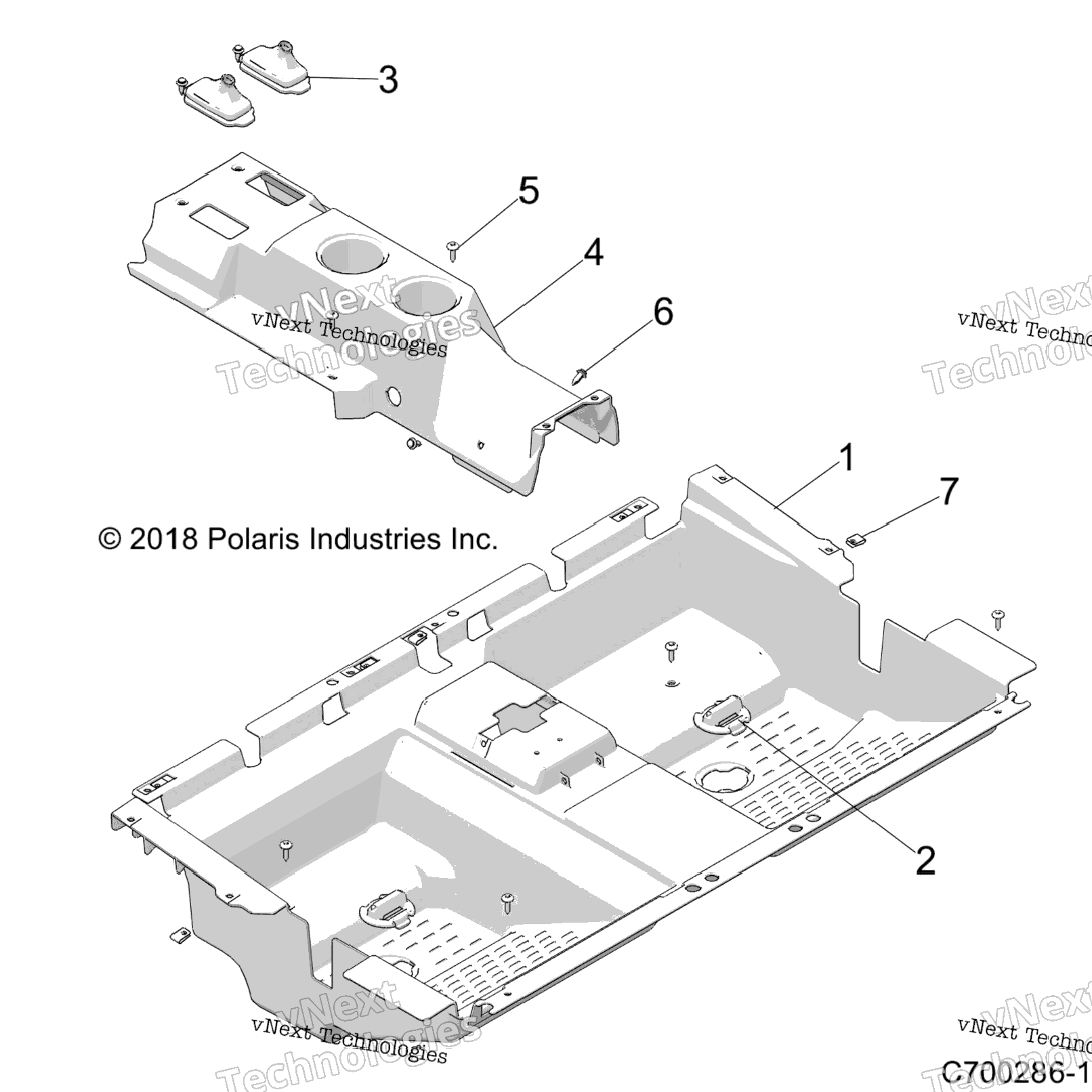 Body, Floor, Rear Z23n4k99a99B