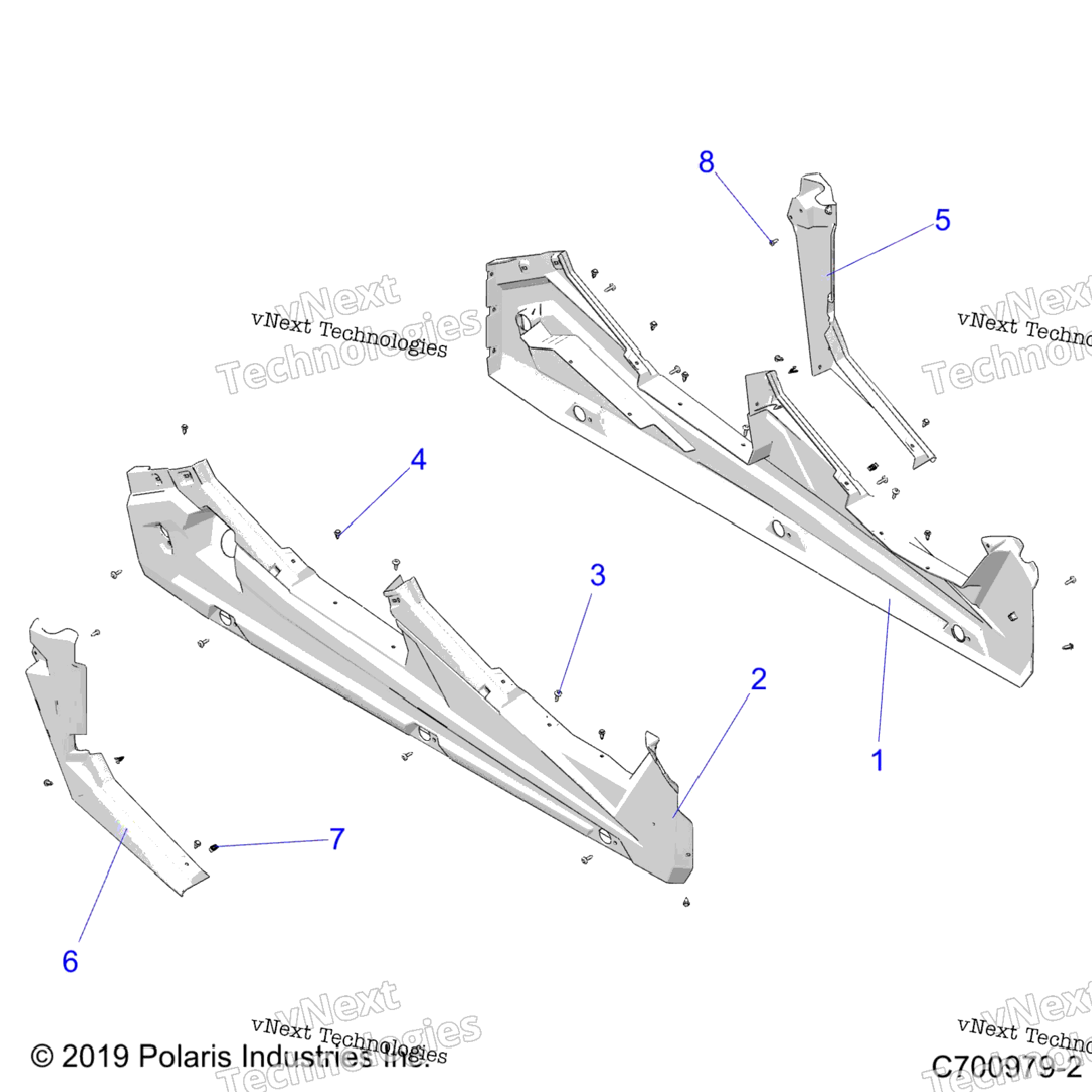 Body, Rocker Panels Z23n4k99a99B