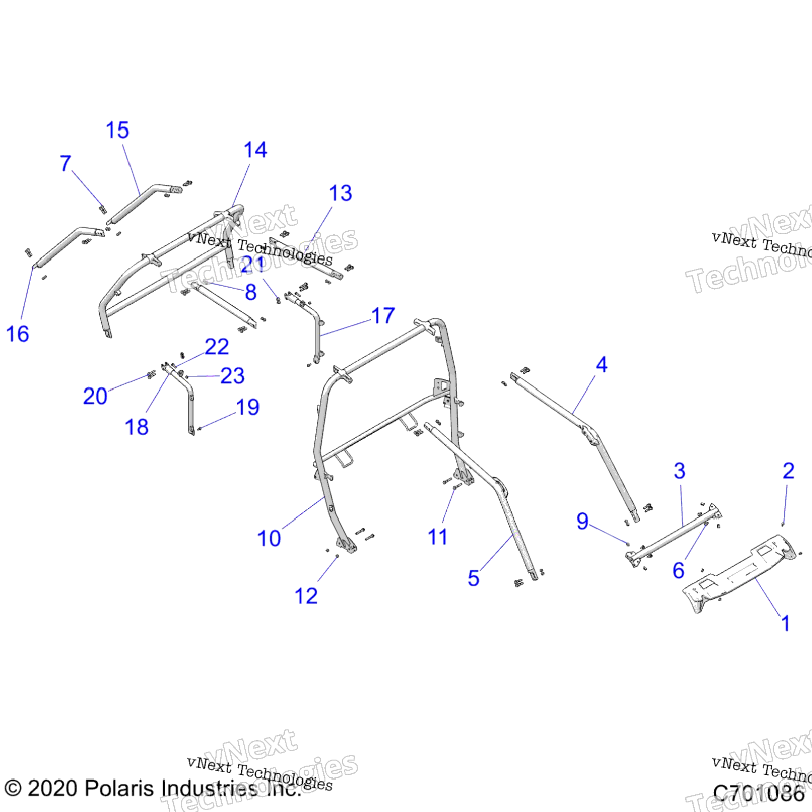 Chassis, Cab Frame Z23n4k99a99B