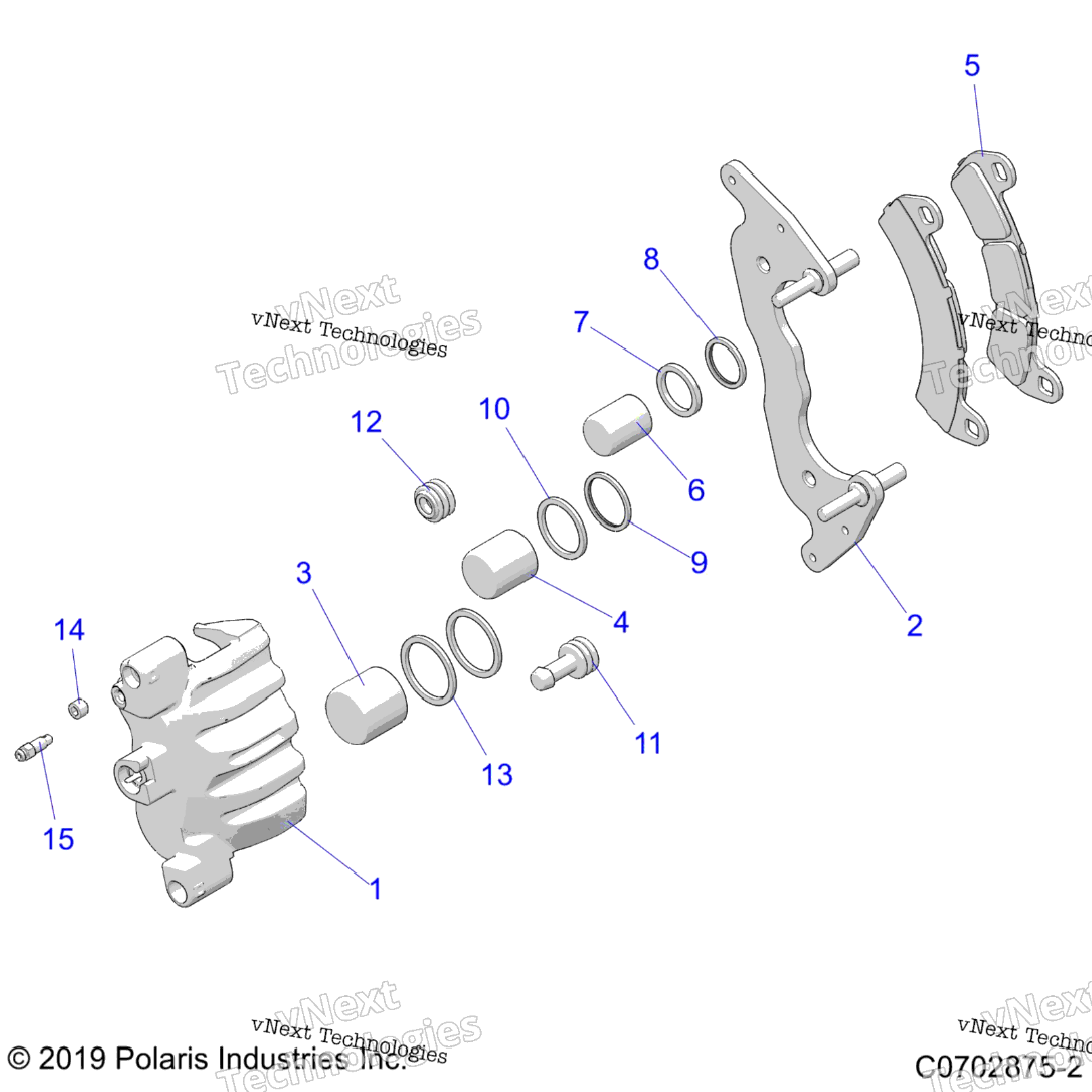 Brakes, Caliper, Front