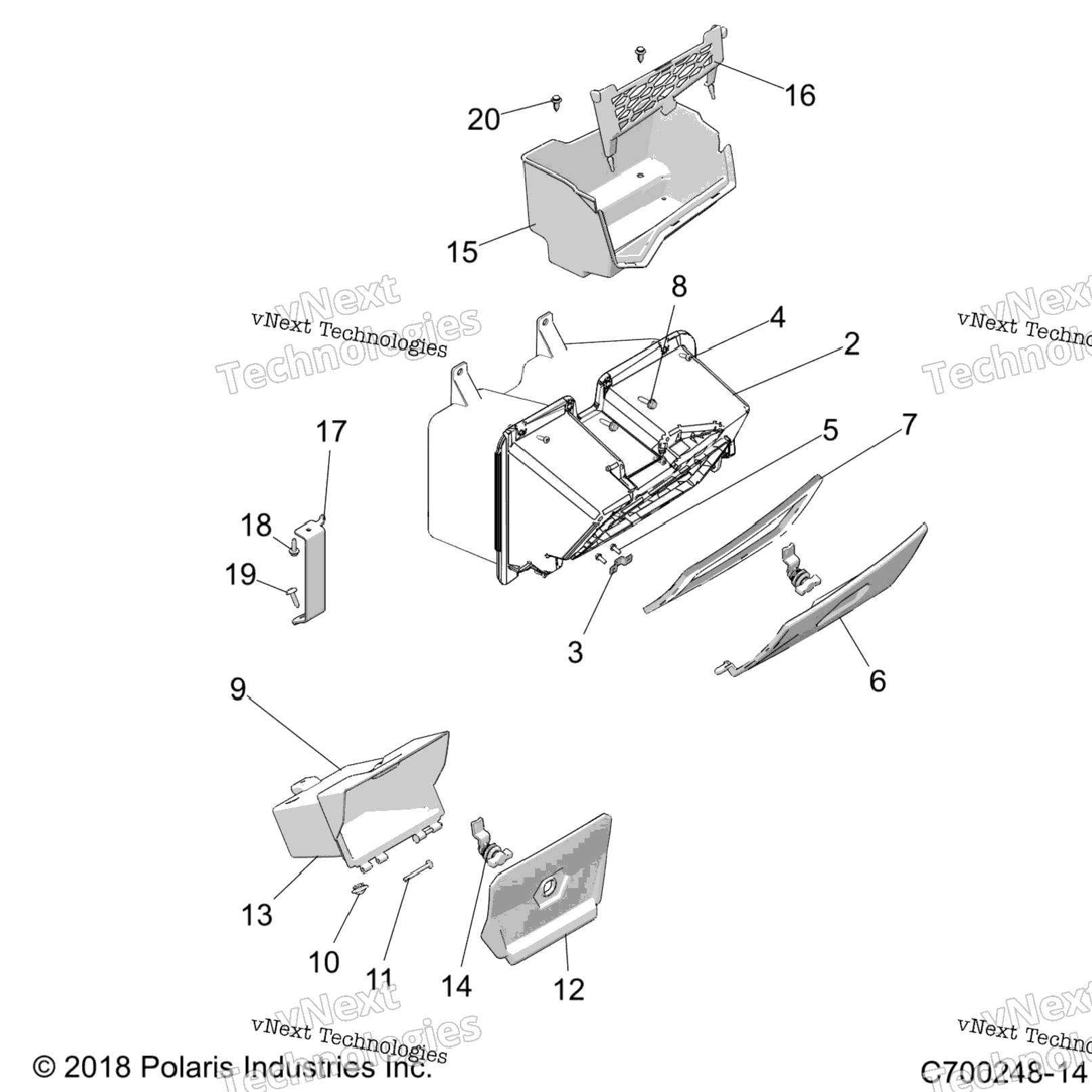 Body, Dash Storage 24814)