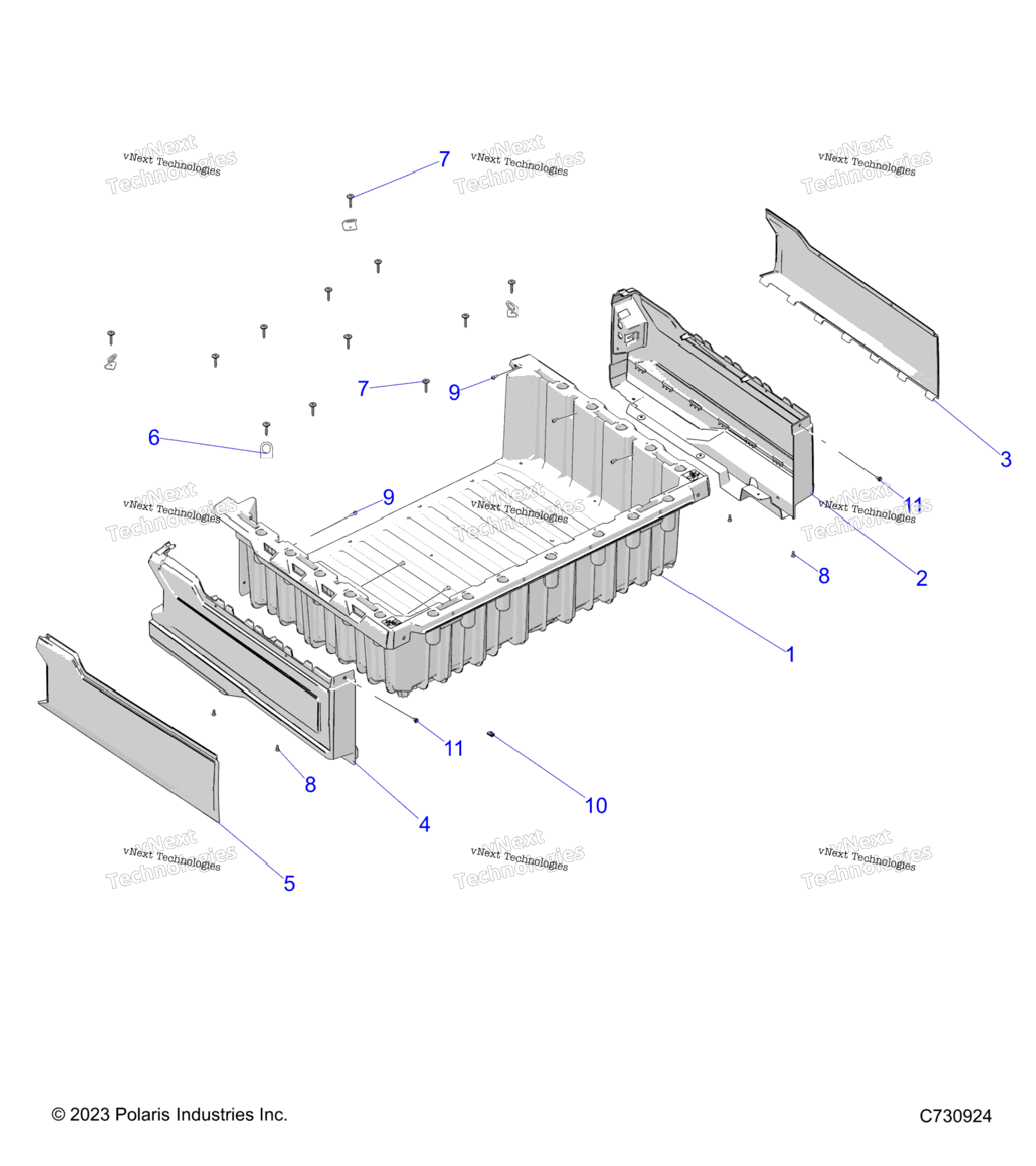 Body, Box Asm. Body, Box Mounting