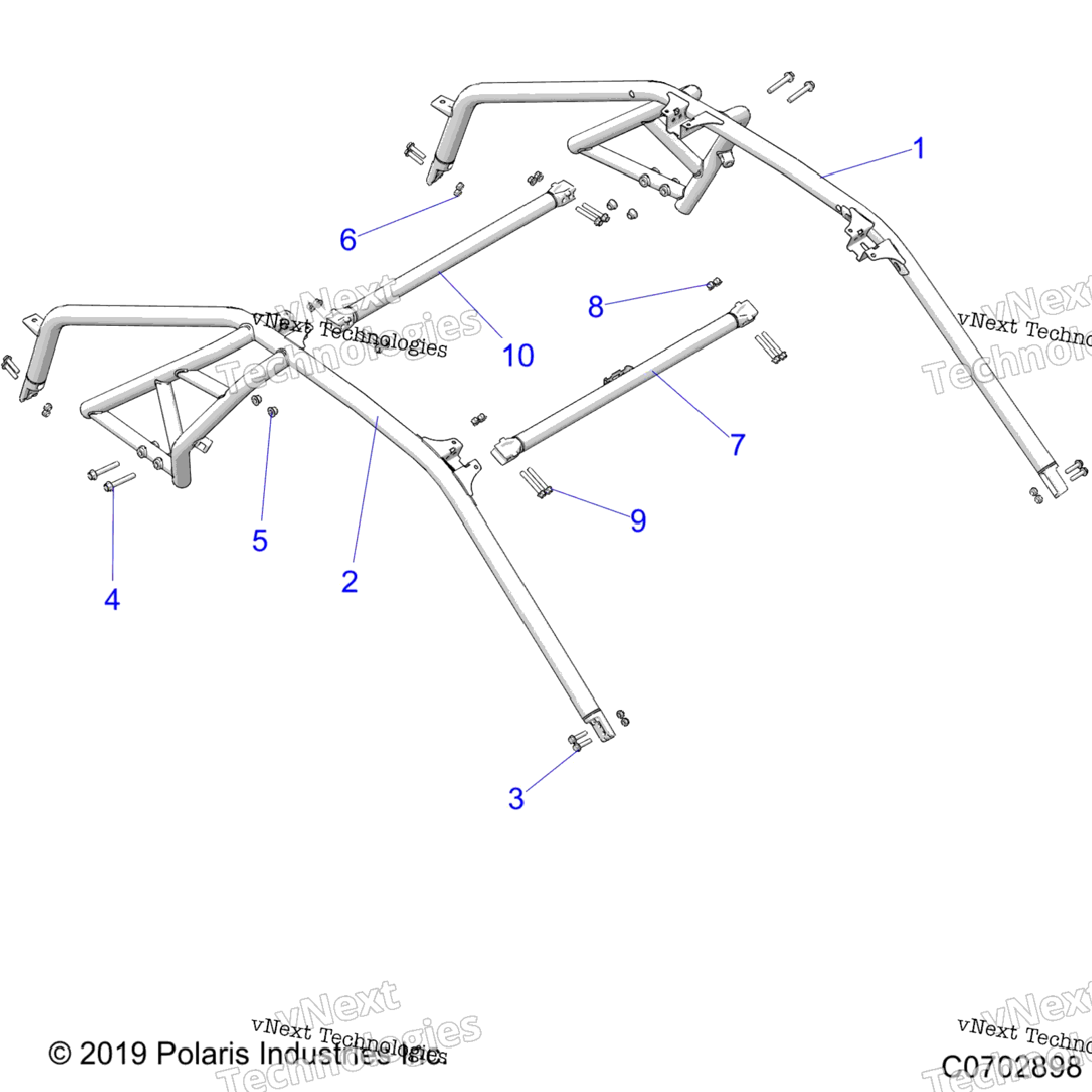 Chassis, Cab Frame Z23rab92a92B