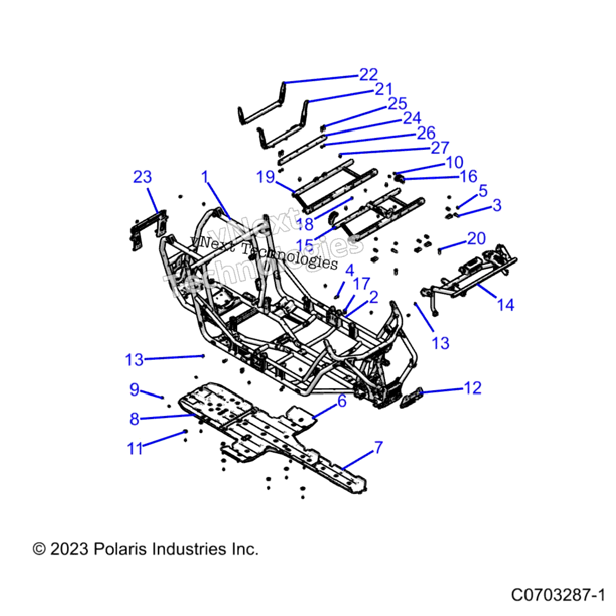 Chassis, Main Frame And Skid Plates Z23n4e99a99B